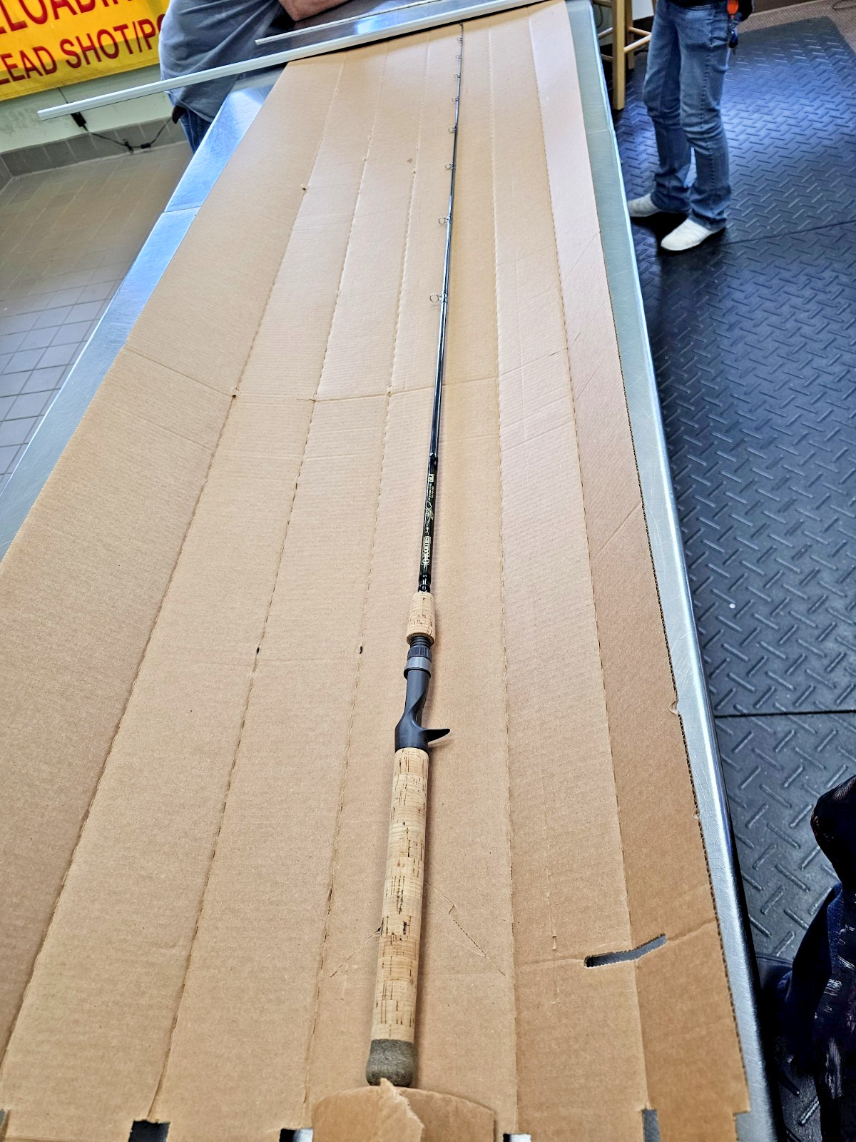 G Loomis BCR803 GLX 6’8″ 3/16-5/8oz, 12-16lb, Extra Fast Action, Awesome