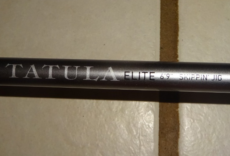 Daiwa Tatula Elite 6’9″ Skippin’ Jig Baitcasting Rod, Heavy, TAEL691HFB, NEW