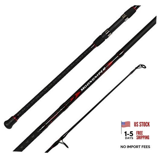Surf Spinning Fishing Rod 2-Piece/4-Piece Graphite Travel Fishing Rod