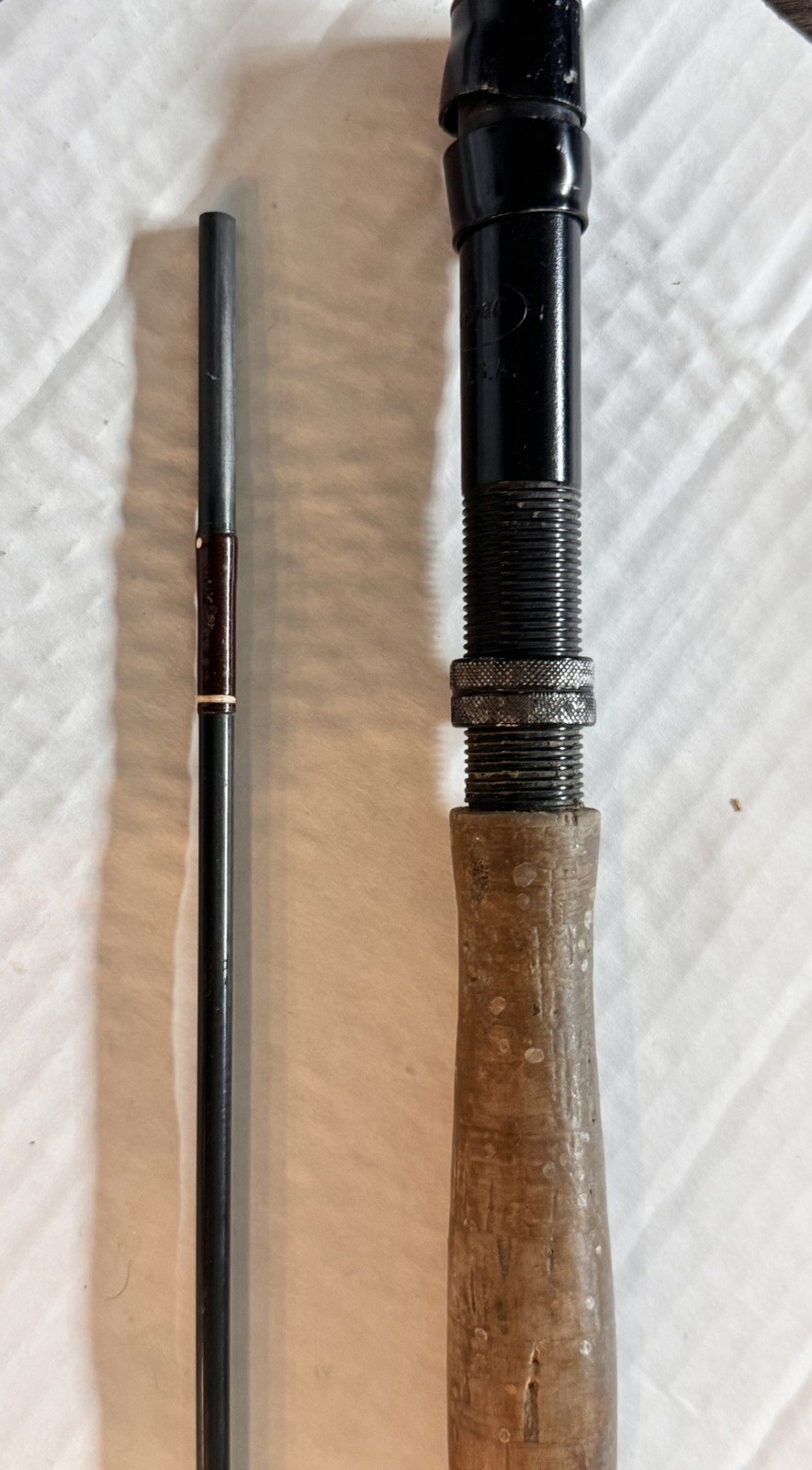 Nice Lamiglas Graphiteer 1295 96% Graphite 7 1/2’ Fly Rod