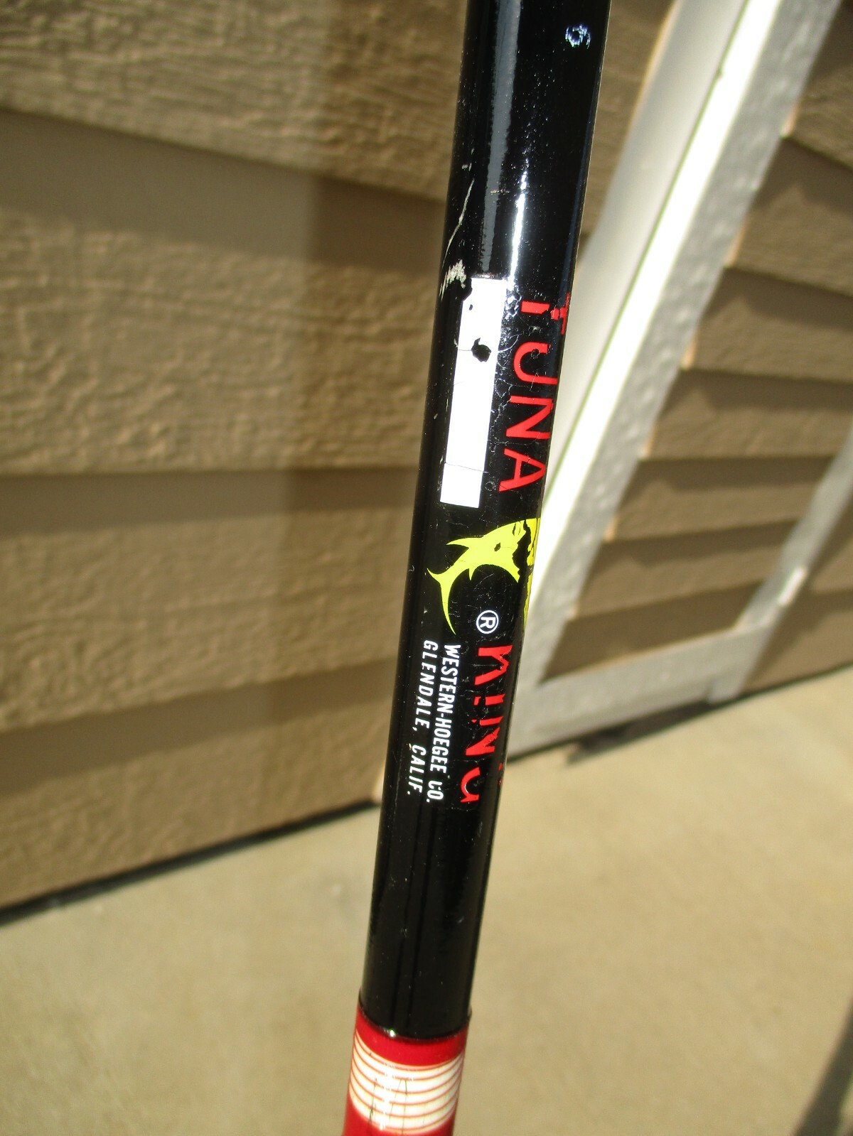 Vintage Tuna King Fishing rod  by Western Hoegee Co. Glendale CA.**6’2′ ****