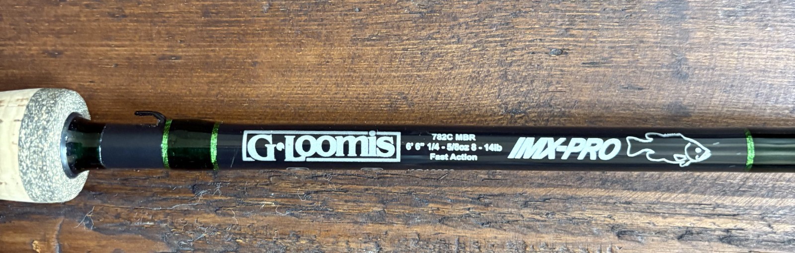 G Loomis IMX-PRO 782C MBR 6’6″ Medium Fast Casting Rod