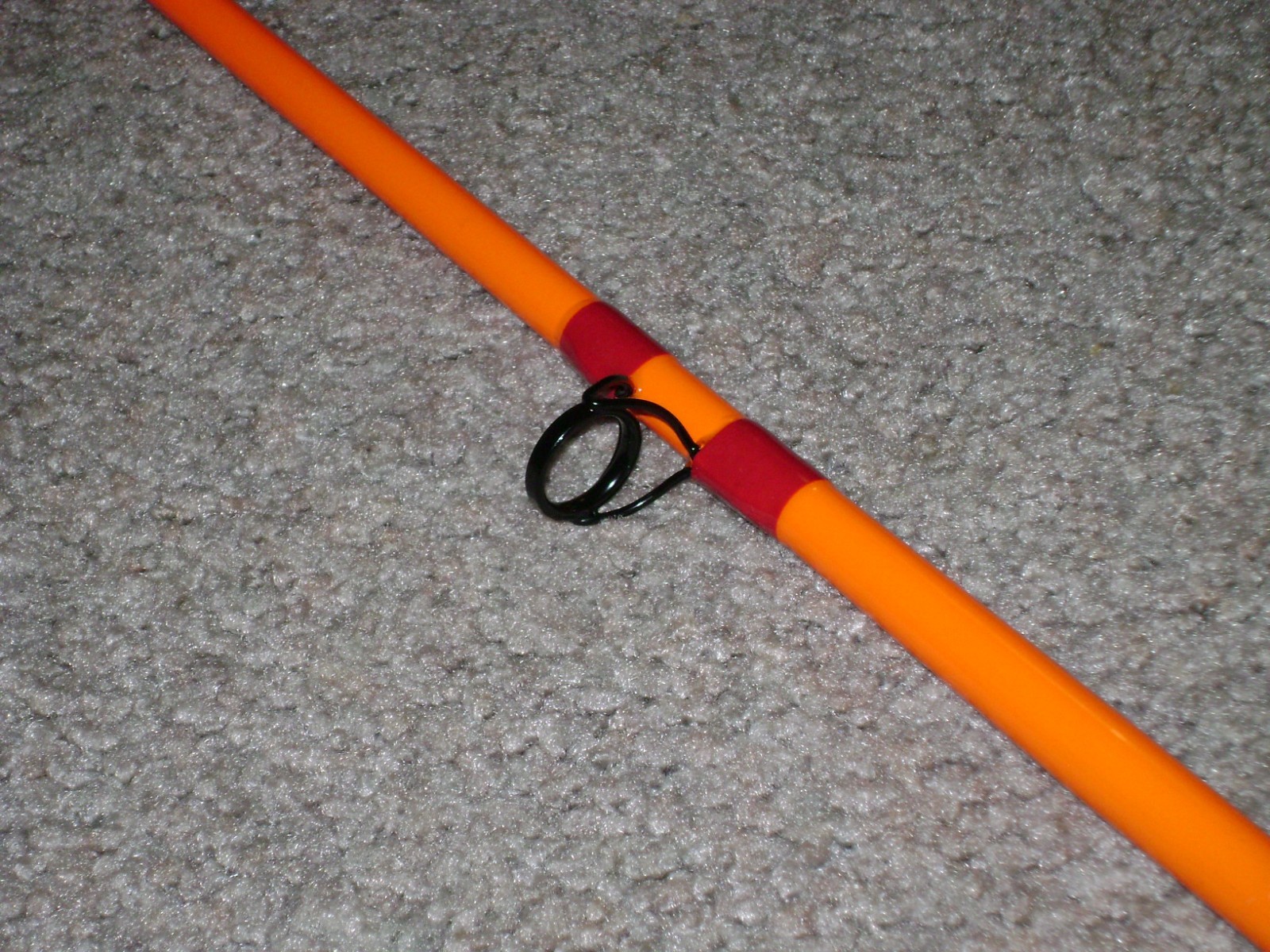 ORANGE GLOW ROD MEAT HUNTER FLEX 10′ HEAVY Casting -USA MADE! – BIG FISH, CATF!