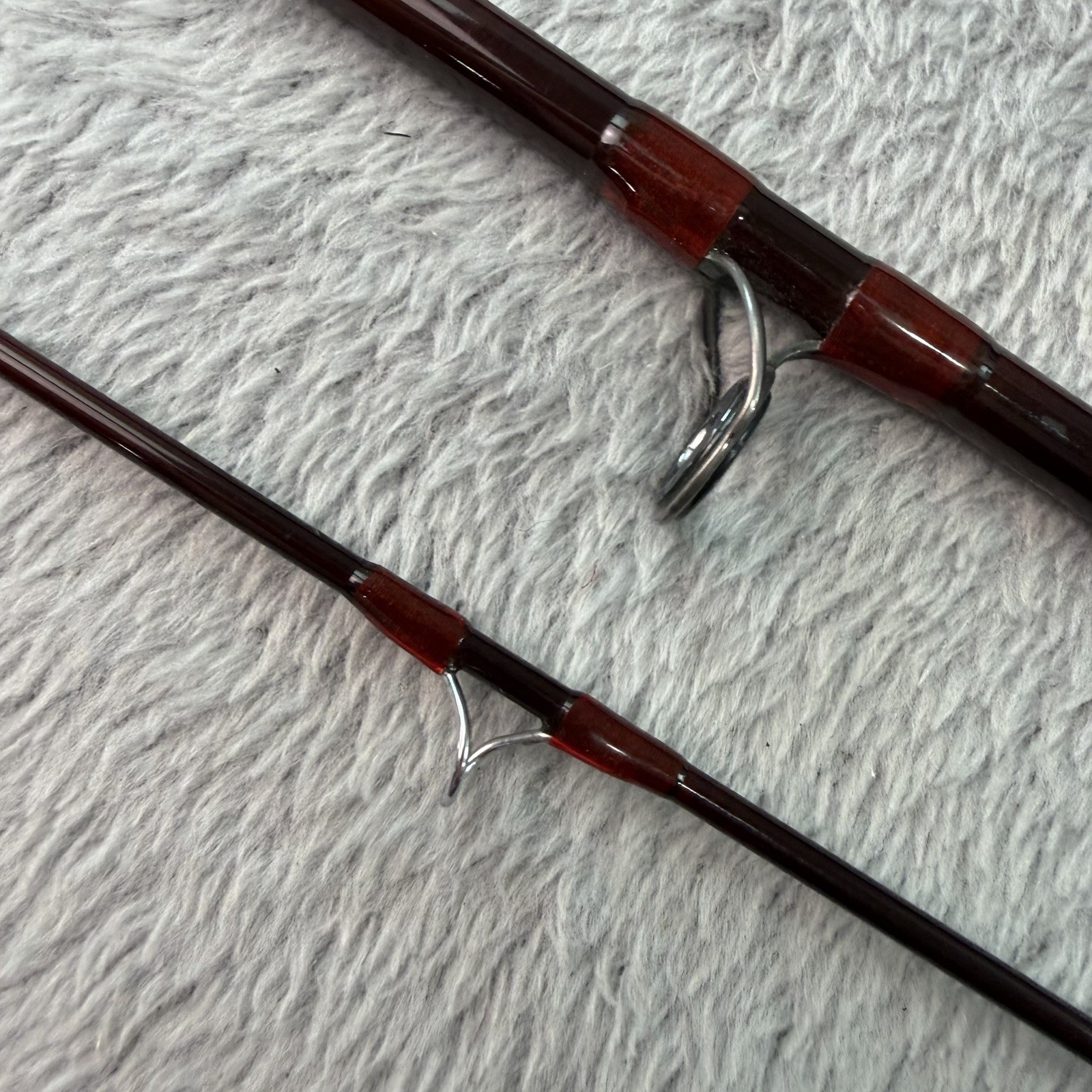 Vtg G Loomis IM6 9′ #3wt 2pc Fly Rod + Original Case & Sock EXC Y248