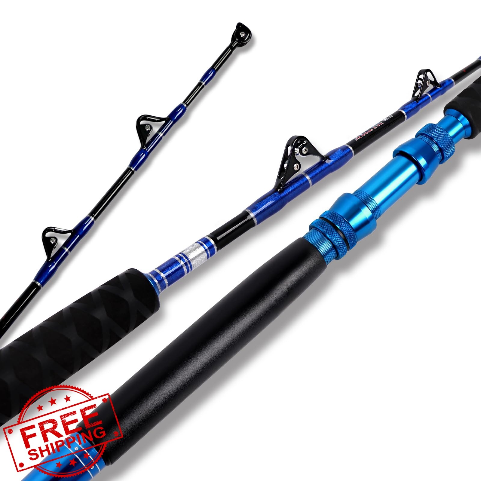 Fiblink 5’6″ 30-50lb straight butt trolling rod