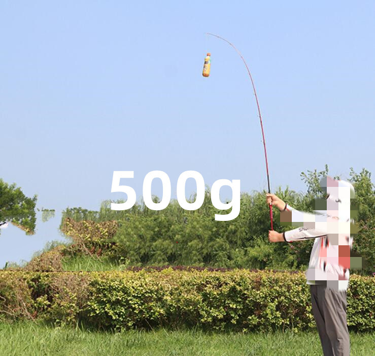 1.8M Fishing RodS 5.91FT Carbon Fiber Spinning/casting Pole Lure Rod Fast Action