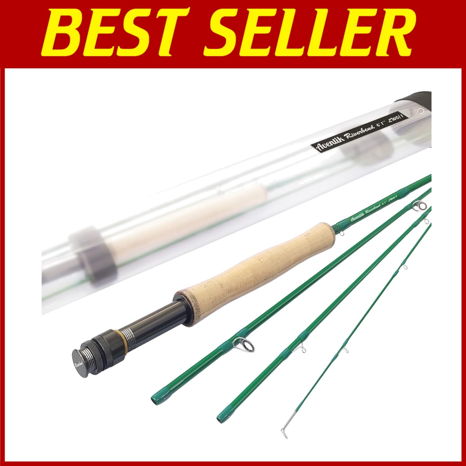 Versatile 6-10ft Fly Rod Medium Fast Action=*#