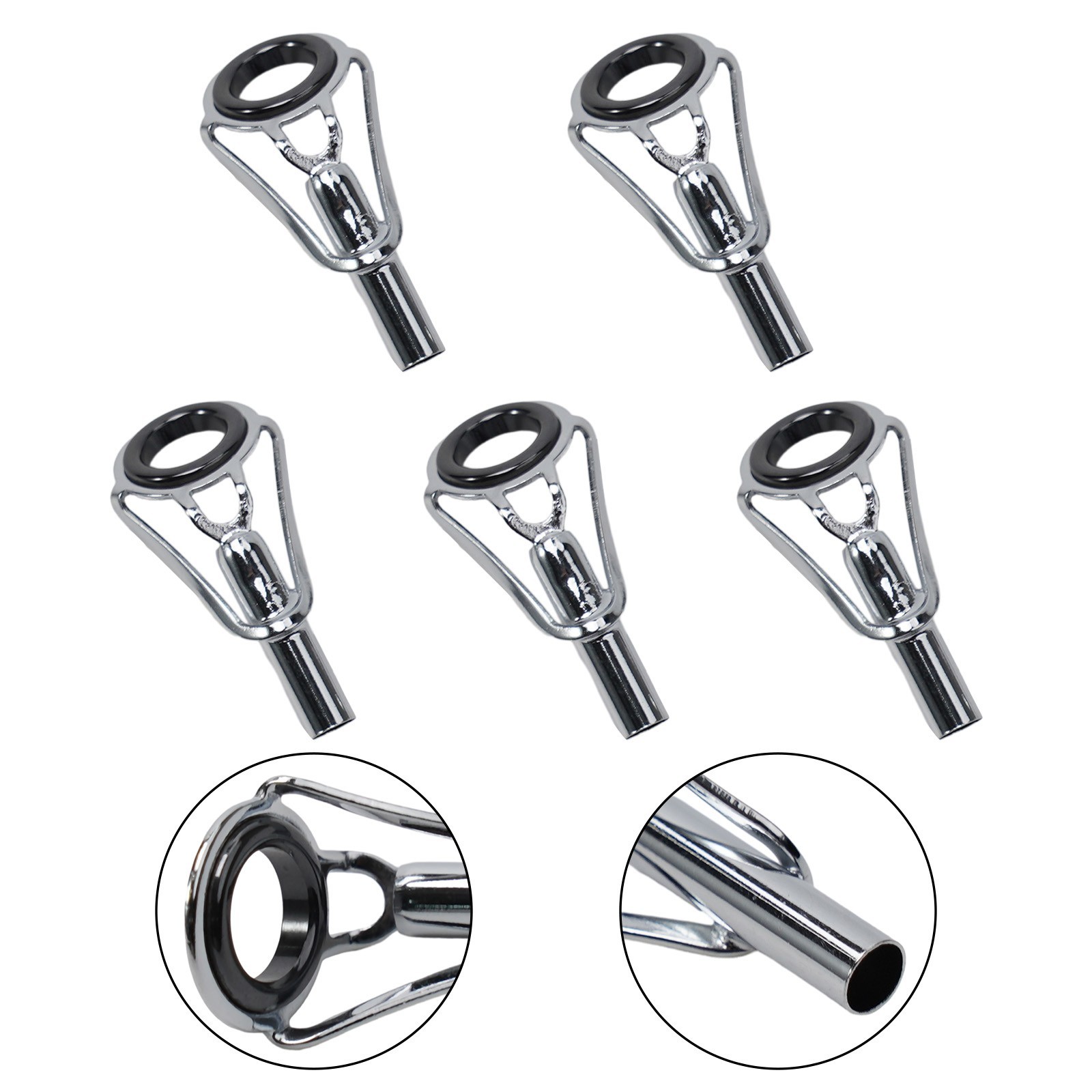 Rod Guide Tip For Casting Fishing Rod Stainless Steel+Ceramic