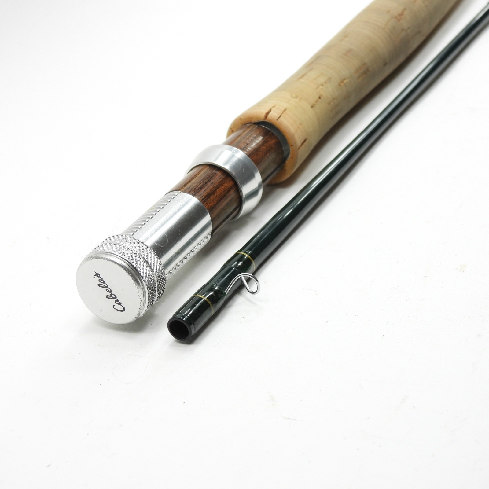 Cabela’s Fish Eagle II Graphite Fly Rod. 9’ 7-8wt. Made in USA. W/ Tube & Sock.