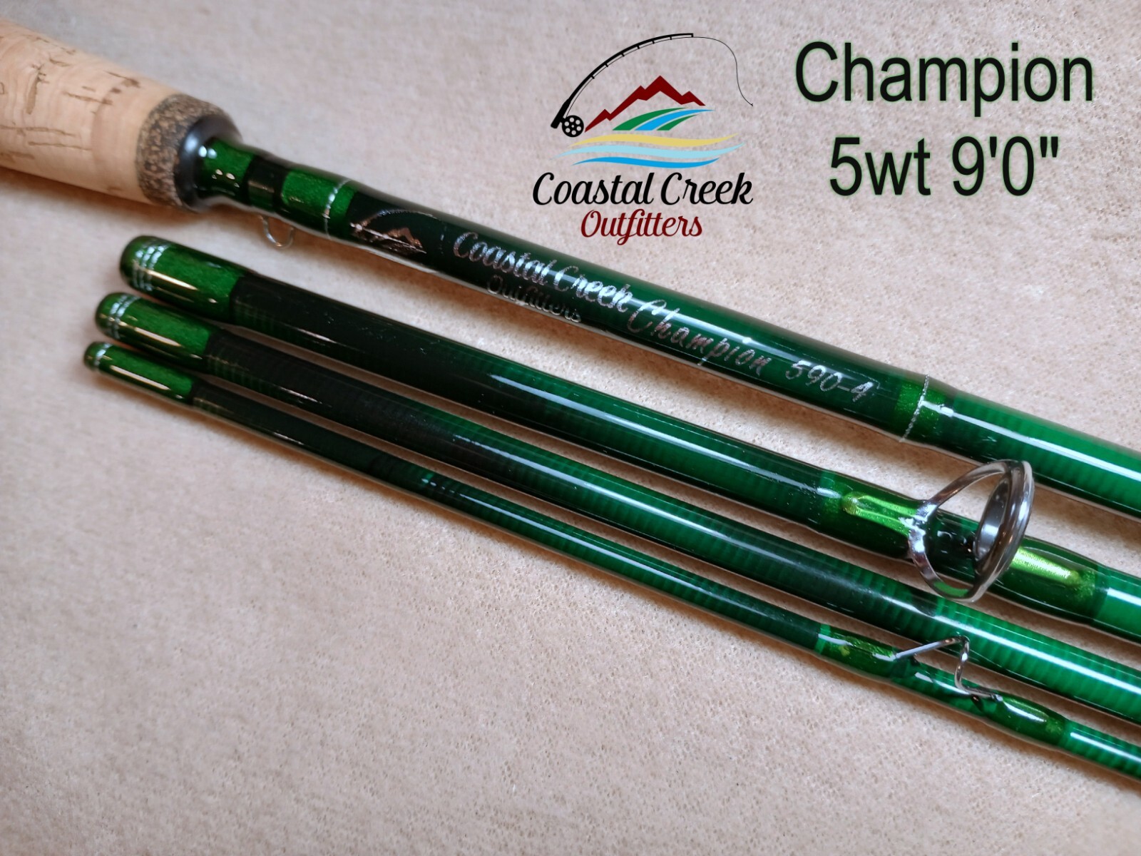 Coastal Creek Outfitters Champion Custom Built Fly Rod 5wt built for you