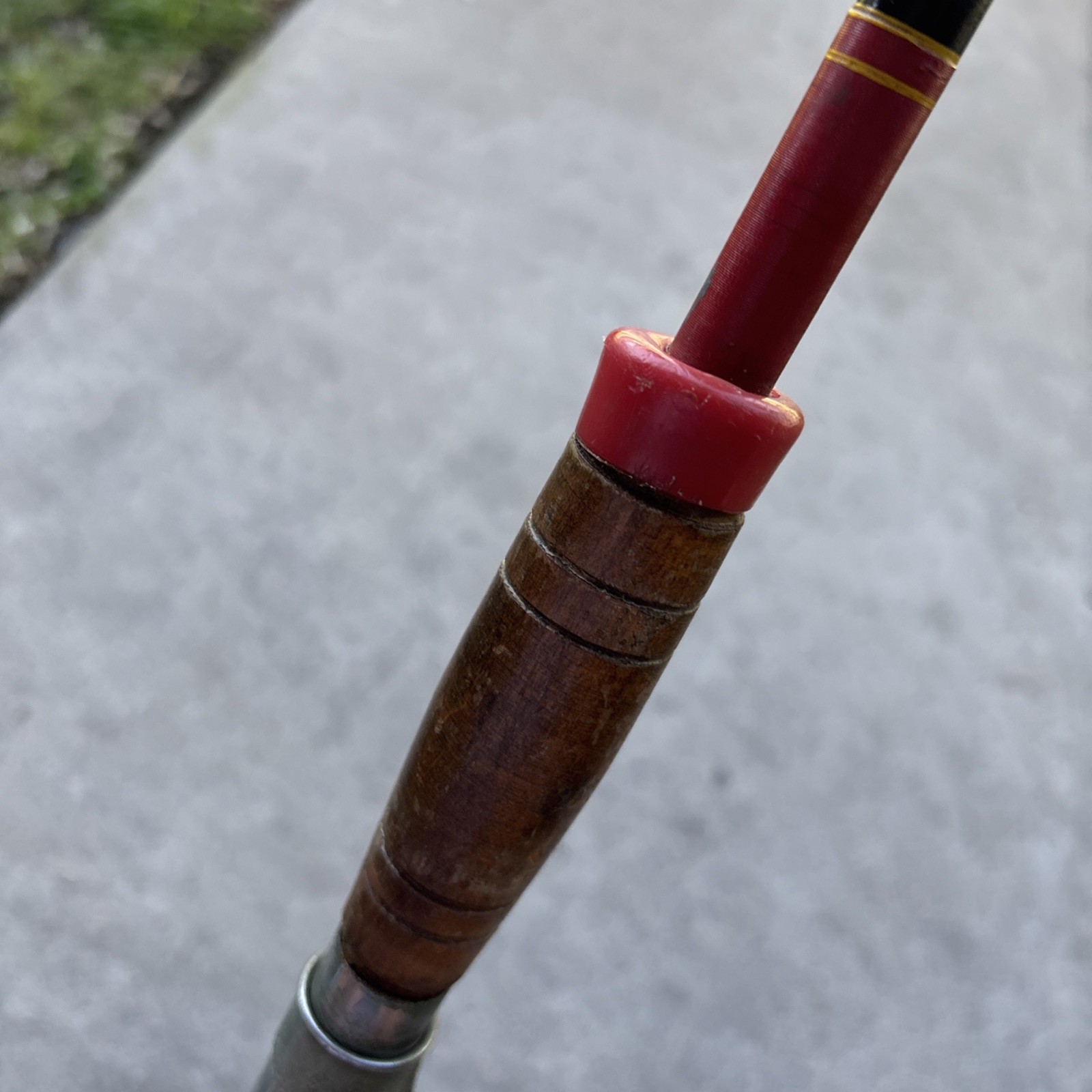 VTG LANGLEY SIGNATURE Sign Of Quality Glass 1-Piece Spinning Fish Rod 865 6’6”