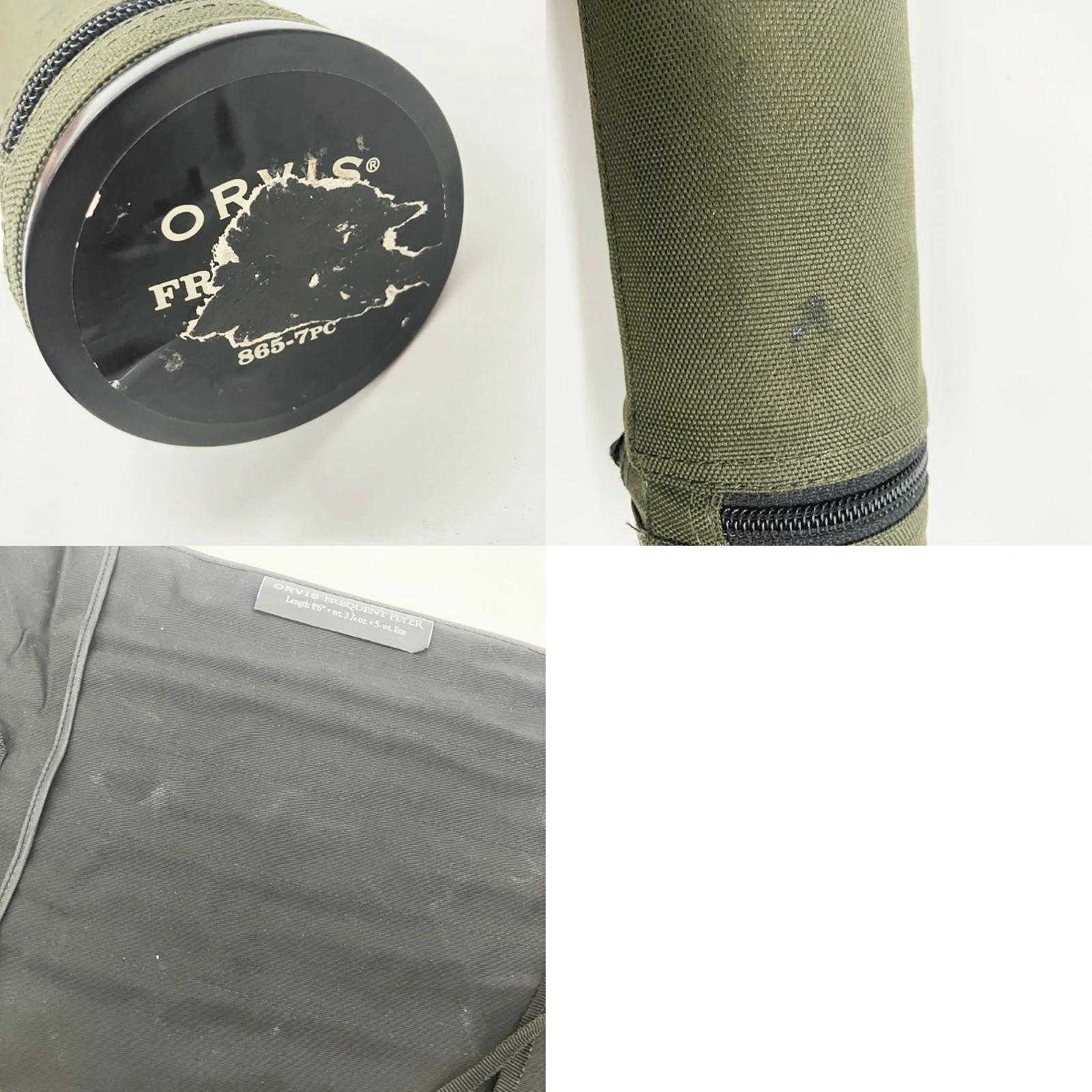 Orvis Frequent Flyer Fly Rod 8’6″ #5 3 1/4oz B Used Fishing Equipment