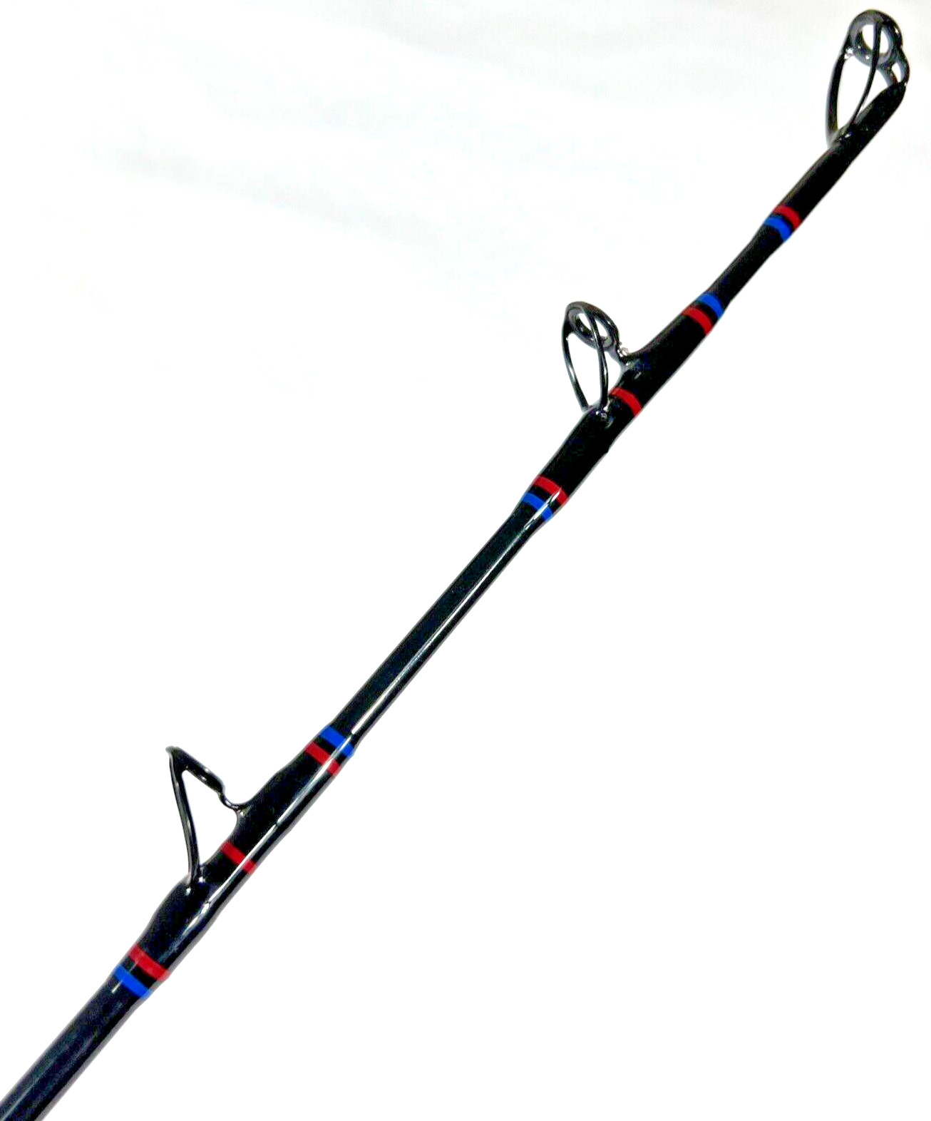 Seeker G 95-9.5’ CT Black Steel Graphite 30-60Lb Live Bait 9.5FT Fishing Rod USA