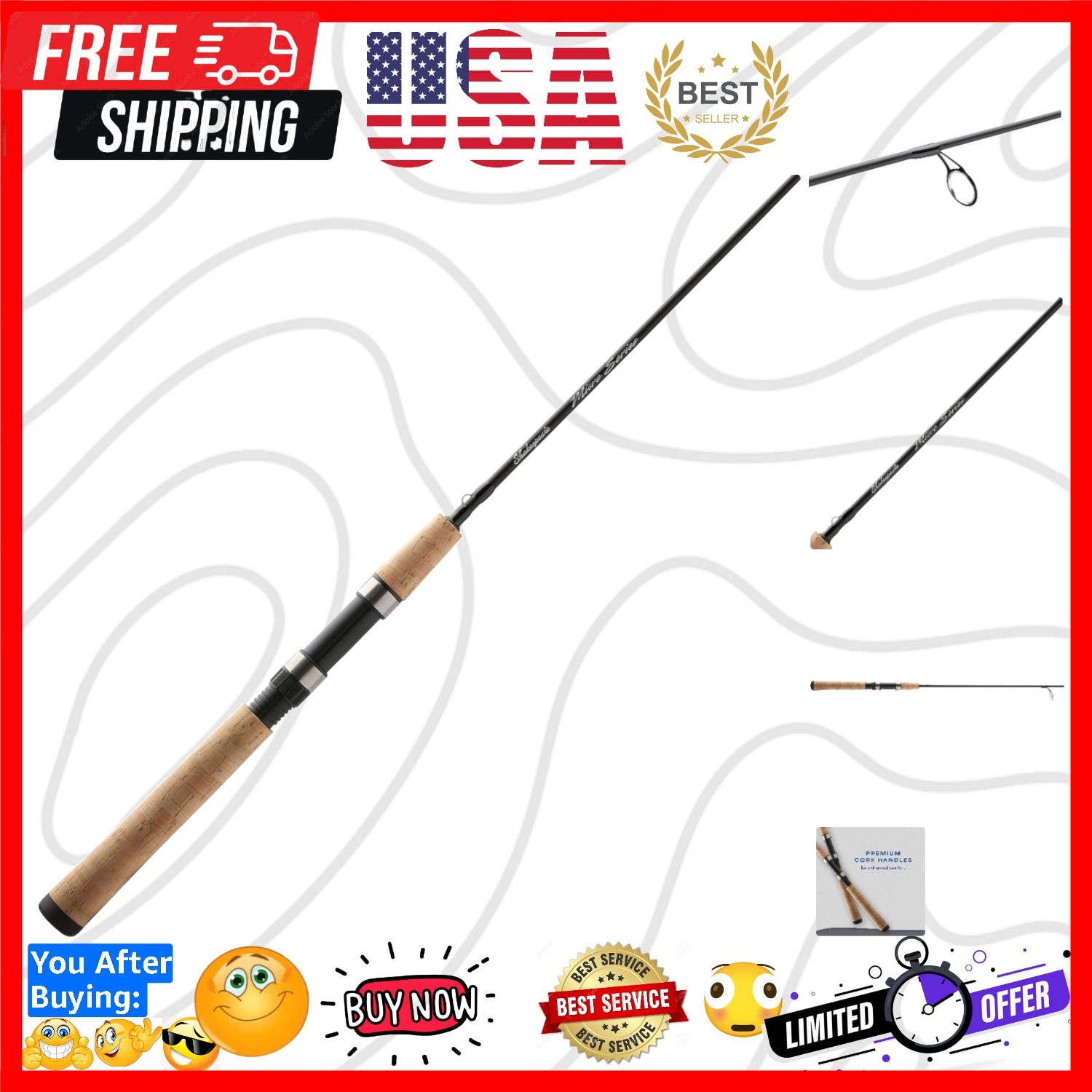 Micro Spinning Rod