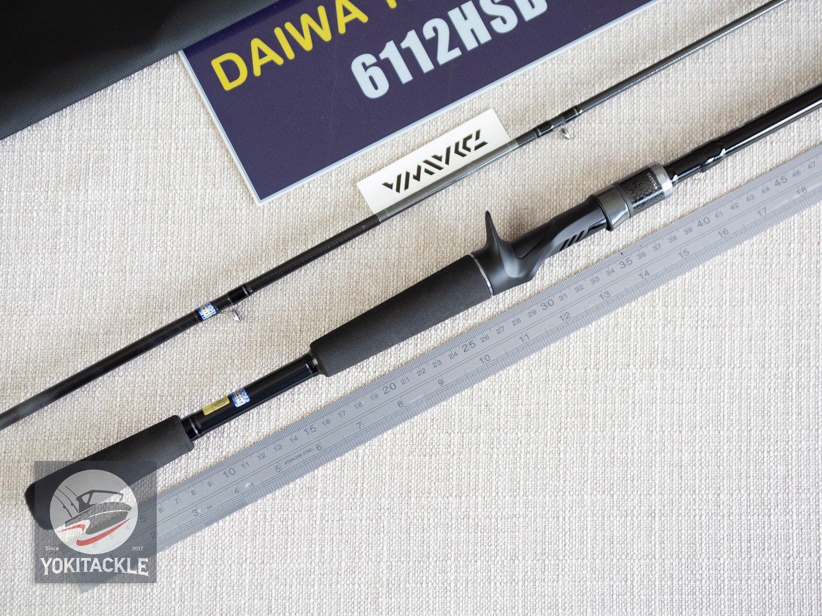 Daiwa 24 TATULA XT 6112HSB 2pc Baitcasting Rod From Japan