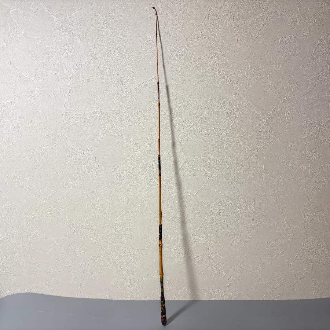 Bamboo Tanago Fish Rod Set 5pcs 60cm Japanese Accessory Collectible Used