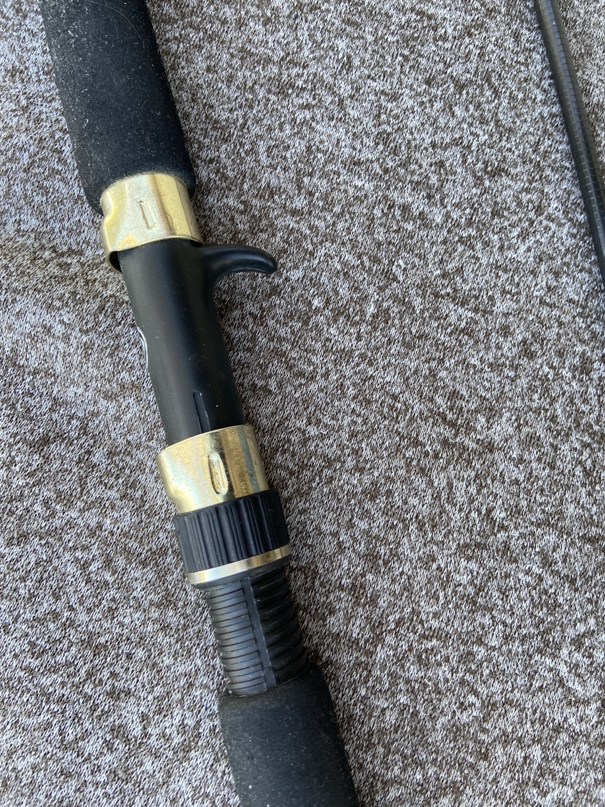 VINTAGE MASTER SIDEWINDER 8 1/2′ GRAPHITE SW86 CASTING TROLLING ROD EXCELLENT