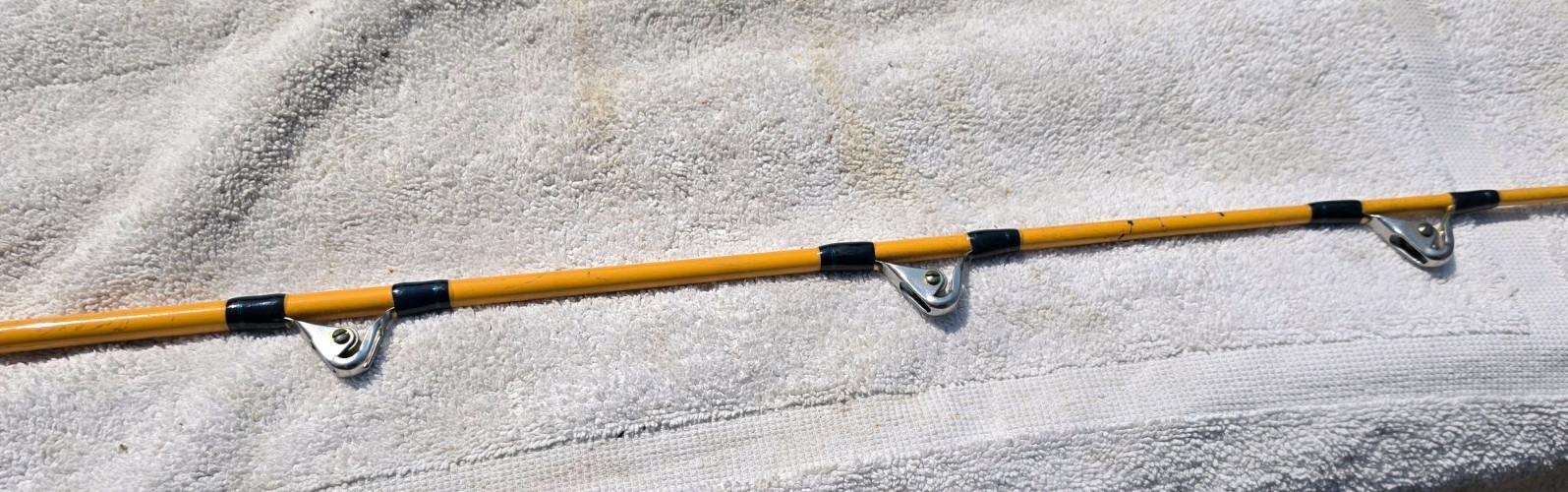 Eagle Claw Starfire SF404 8’6 2 Pc Trolling Rod AFTCO Roller Guides Fishing Rod