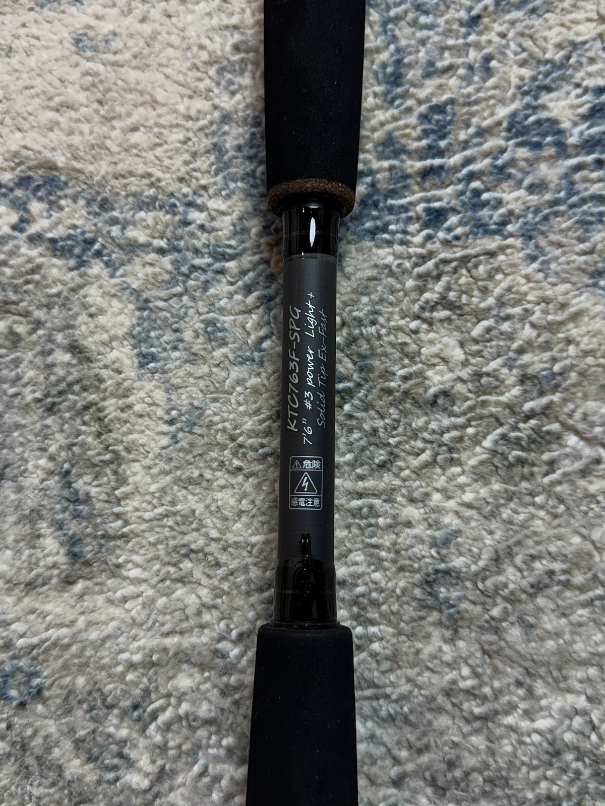 Keitech KTC763F-SPG 7’6″ Light+ Power Solid Tip Finesse Casting Rod