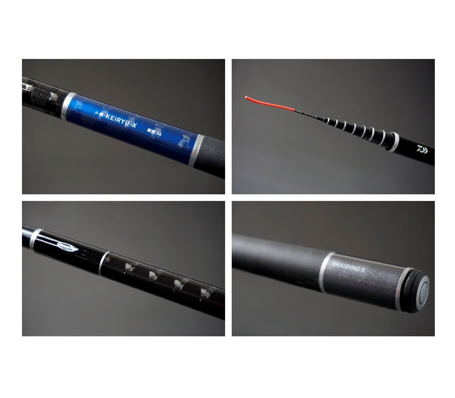 DAIWA Keiryu Rod Koji Keiryu X Koucho (Hard Tone) 24~45 Fishing Rods From Japan