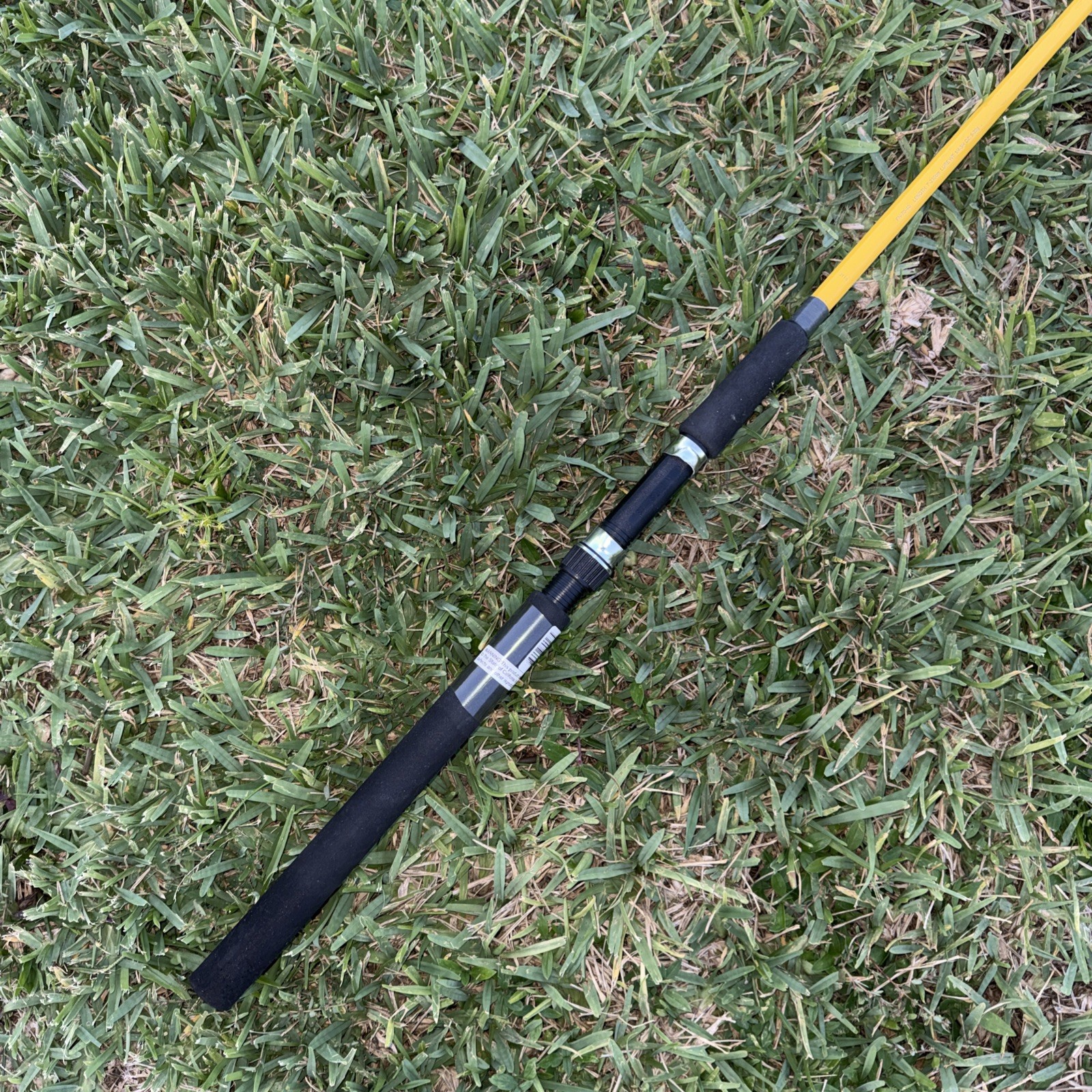 Yellow Fin-Chaser Fishing Rod 1/4-3/4 Ounce 7′ Medium Action. 2 Piece Rod