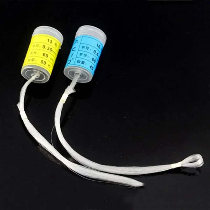 50pcs Barreled Fishing Hooks Sharp Thorns Durable Thread Binding Freshwater Salt