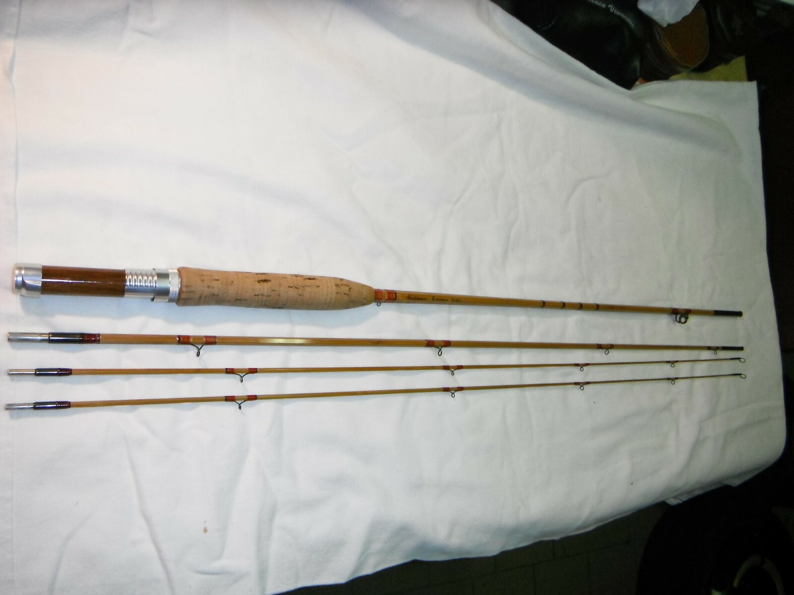 Fly Rod bamboo reproduction Dickerson 761510 7’6” linea 4#5 .(2TIP)