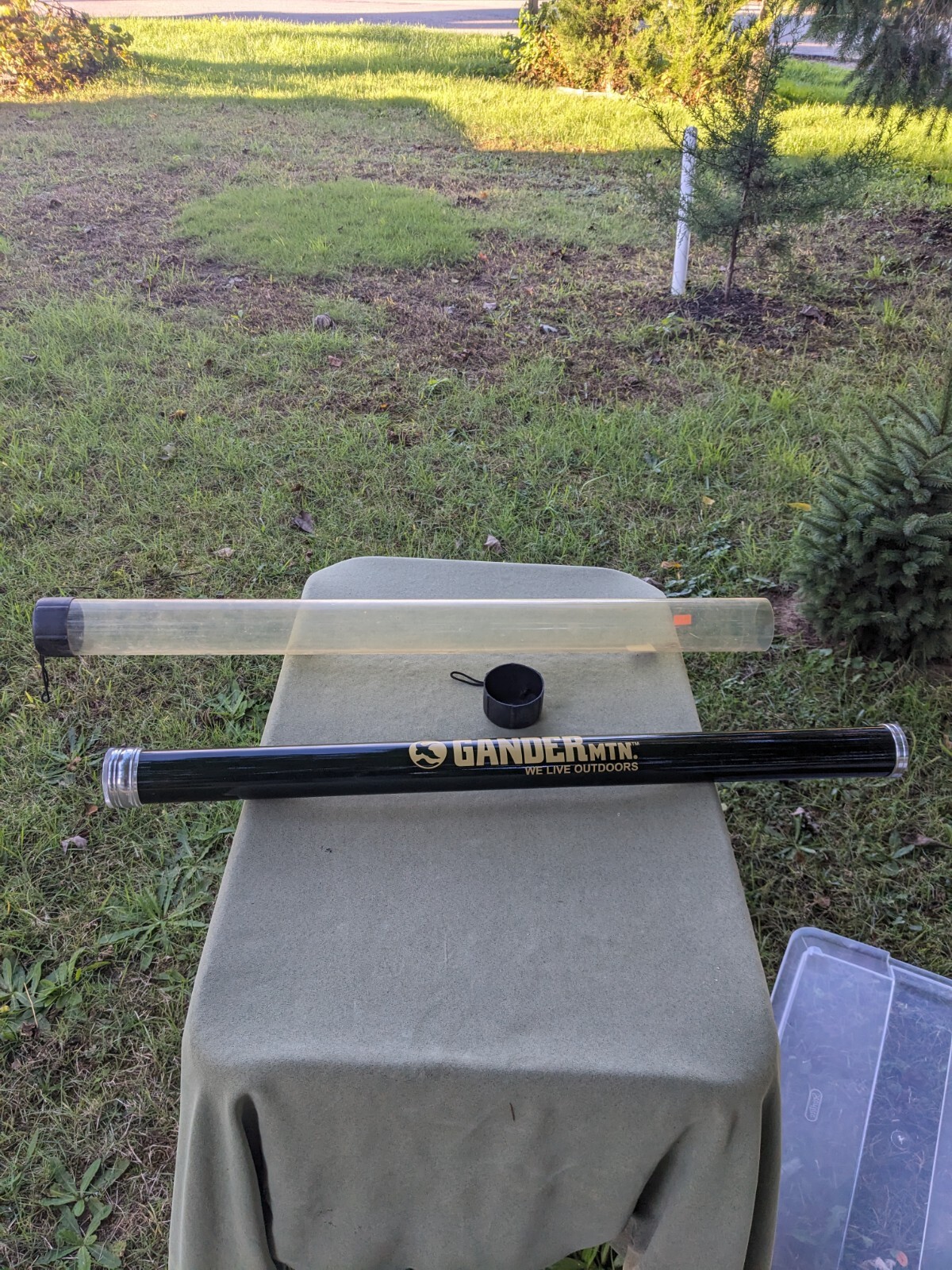 Brand New Rod Tube Gander Mountain 30″ Water Proof Carbon Fiber extremely lig…