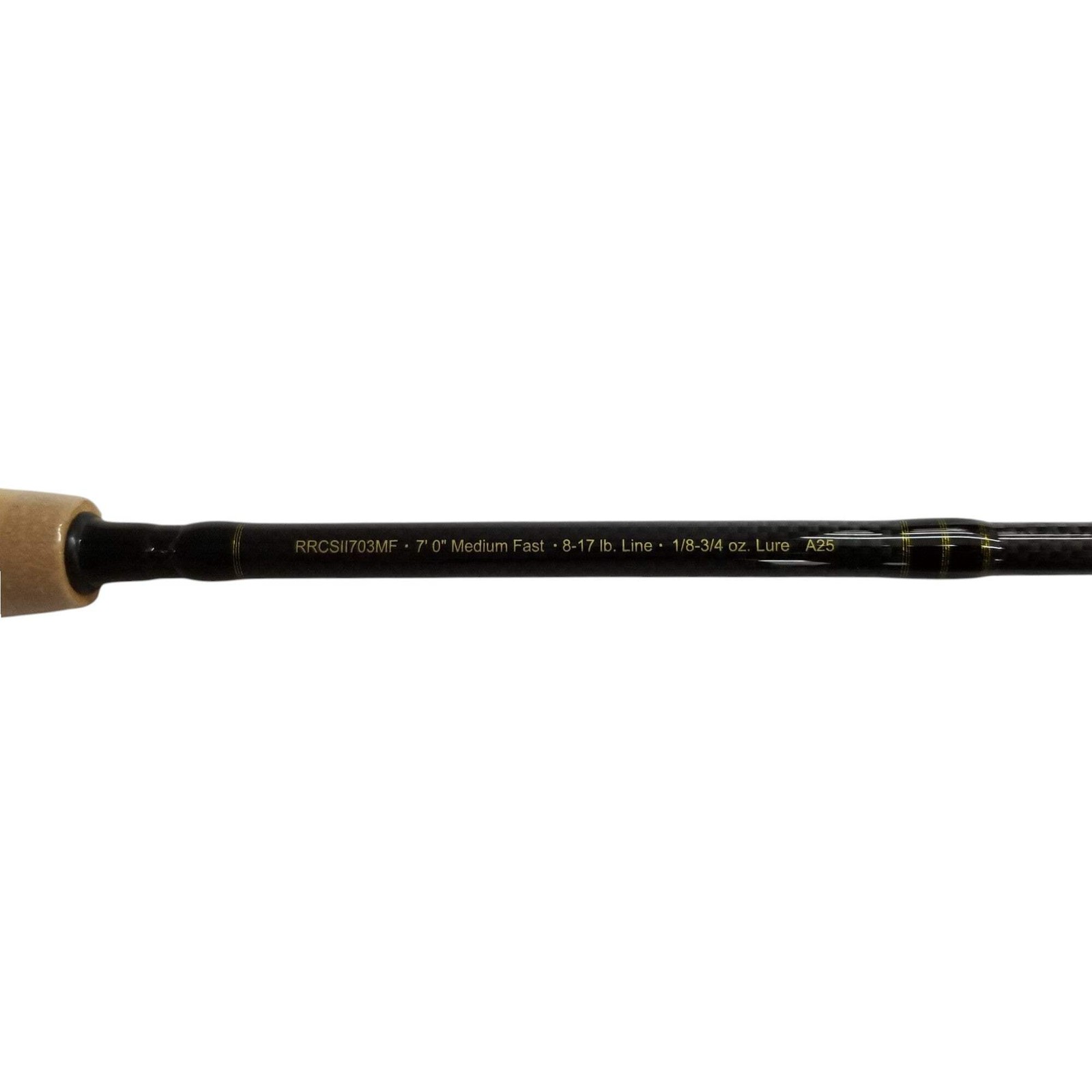 Ramsey Rod Company 7’0″ Medium 3-Piece Travel Series Spinning Rod (RRCSII-703M)