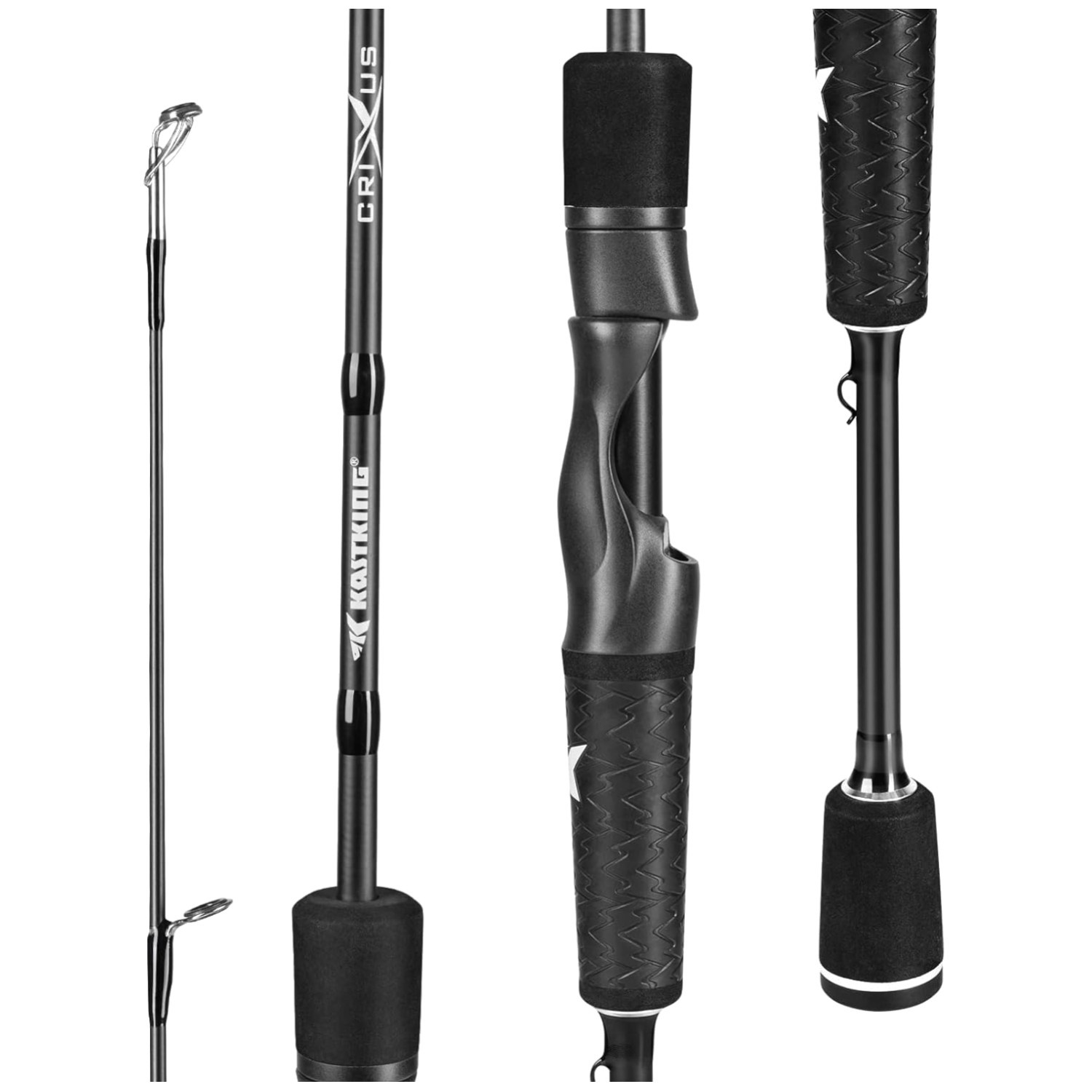 KastFlex IM6 Graphite Blanks Fishing Rod – 6’6″ Medium Light