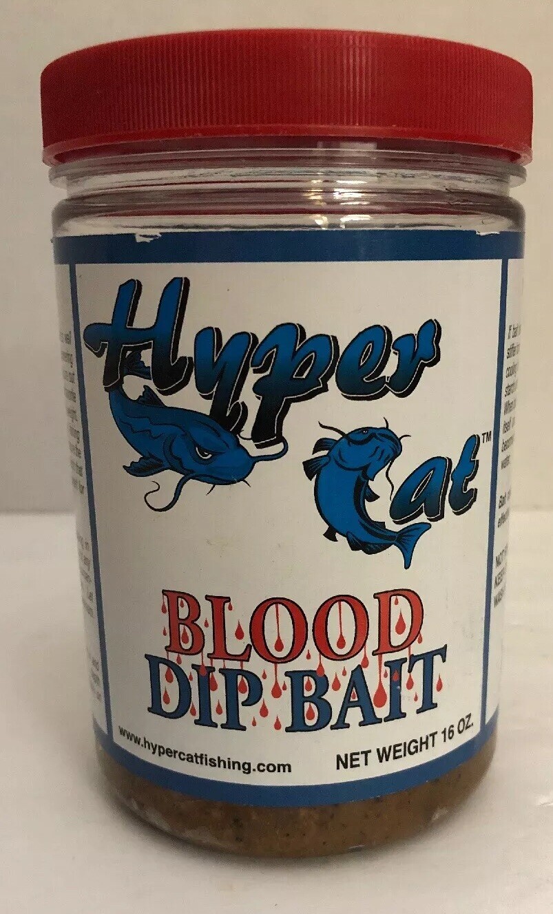 FAMOUS HARD TO FIND HARPER CAT BLOOD DIP CATFISH 1ea 16 Oz JAR-SHIPS N 24 HOURS