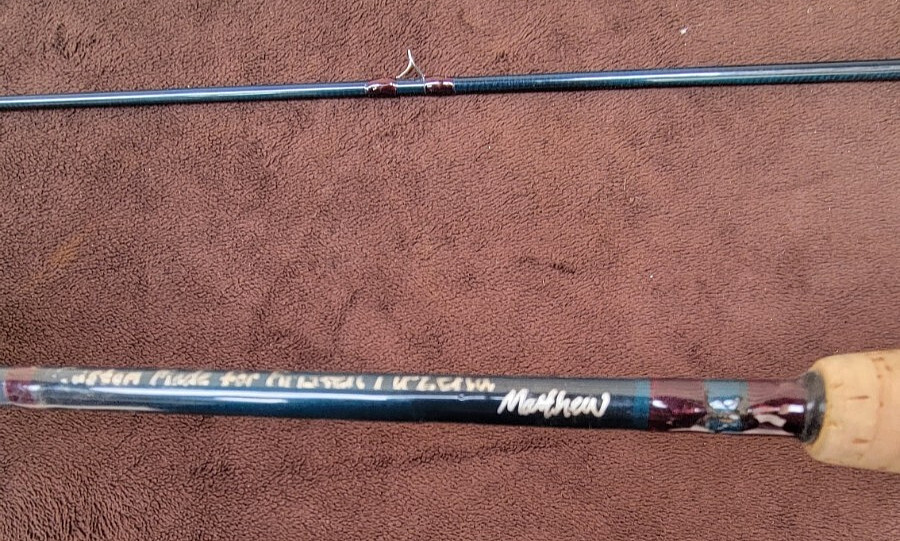 MATTHEW 5 Weight Custom Built F865 Handmade MT41 Graphite FLY FISHING ROD (8’6″)