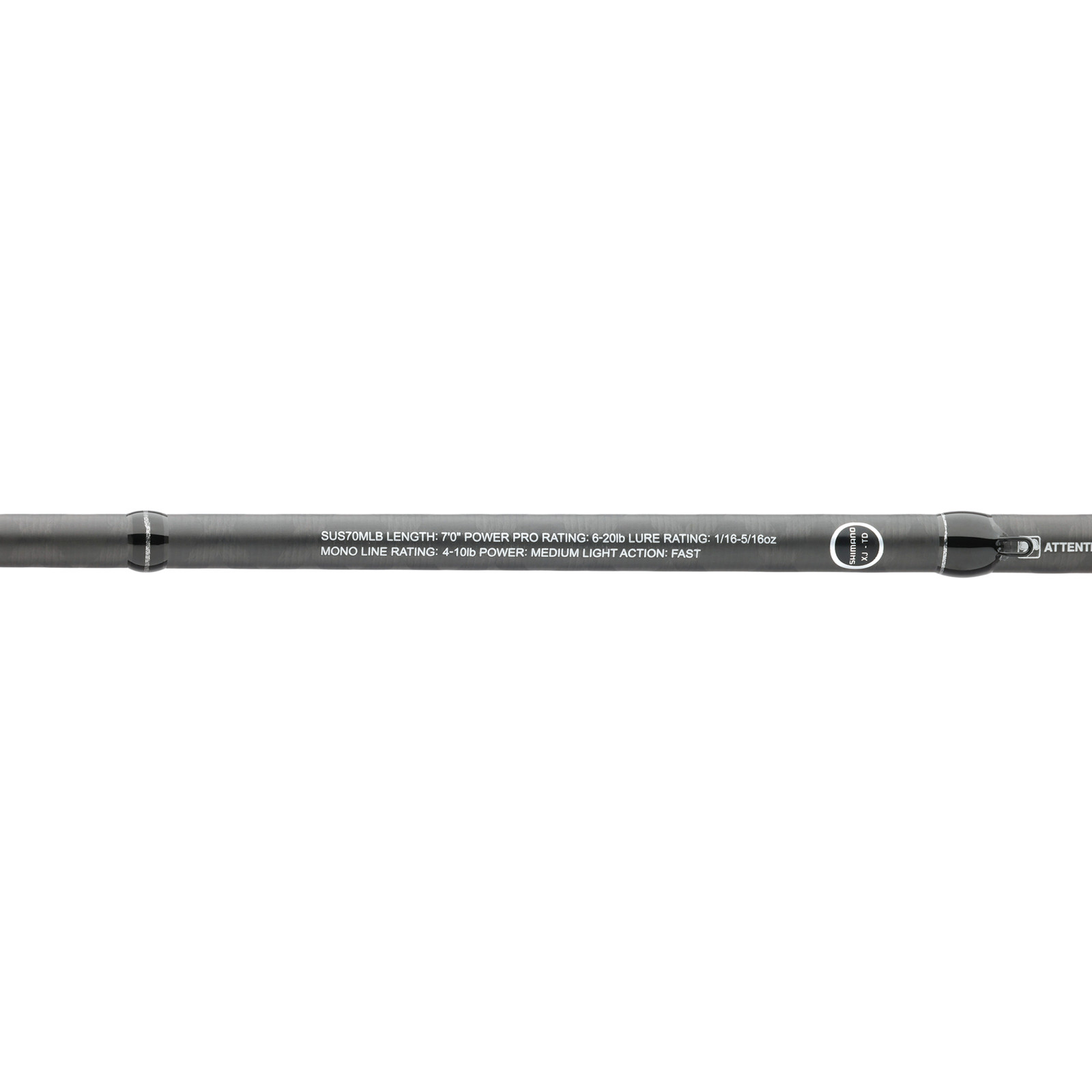 Shimano SELLUS SPINNING B, Freshwater, Bass, Spinning, 7’0″, Medium Light, 1 …
