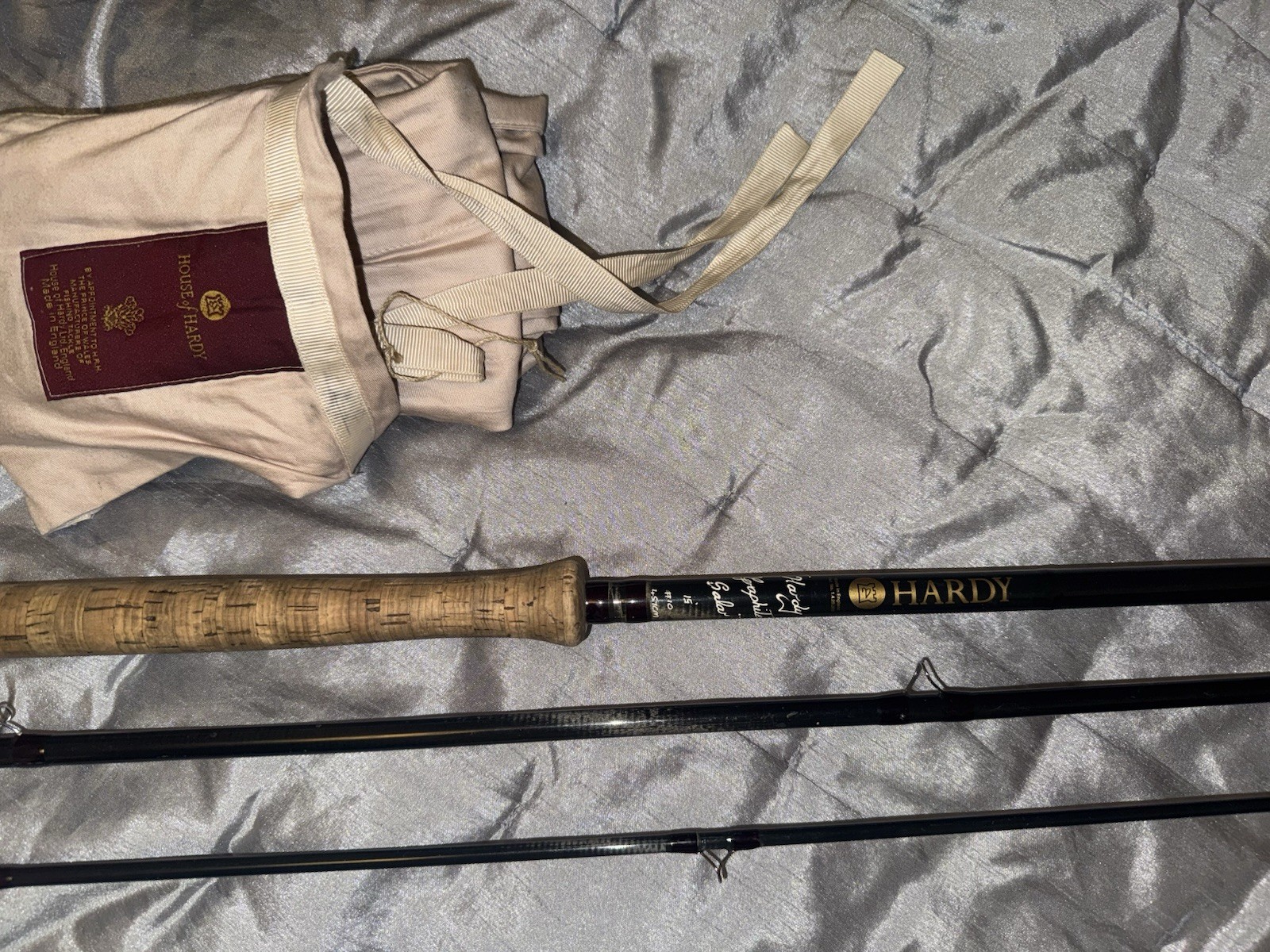 Hardy Graphite Salar 15ft #10 Salmon Fly Fishing Rod 3 Piece