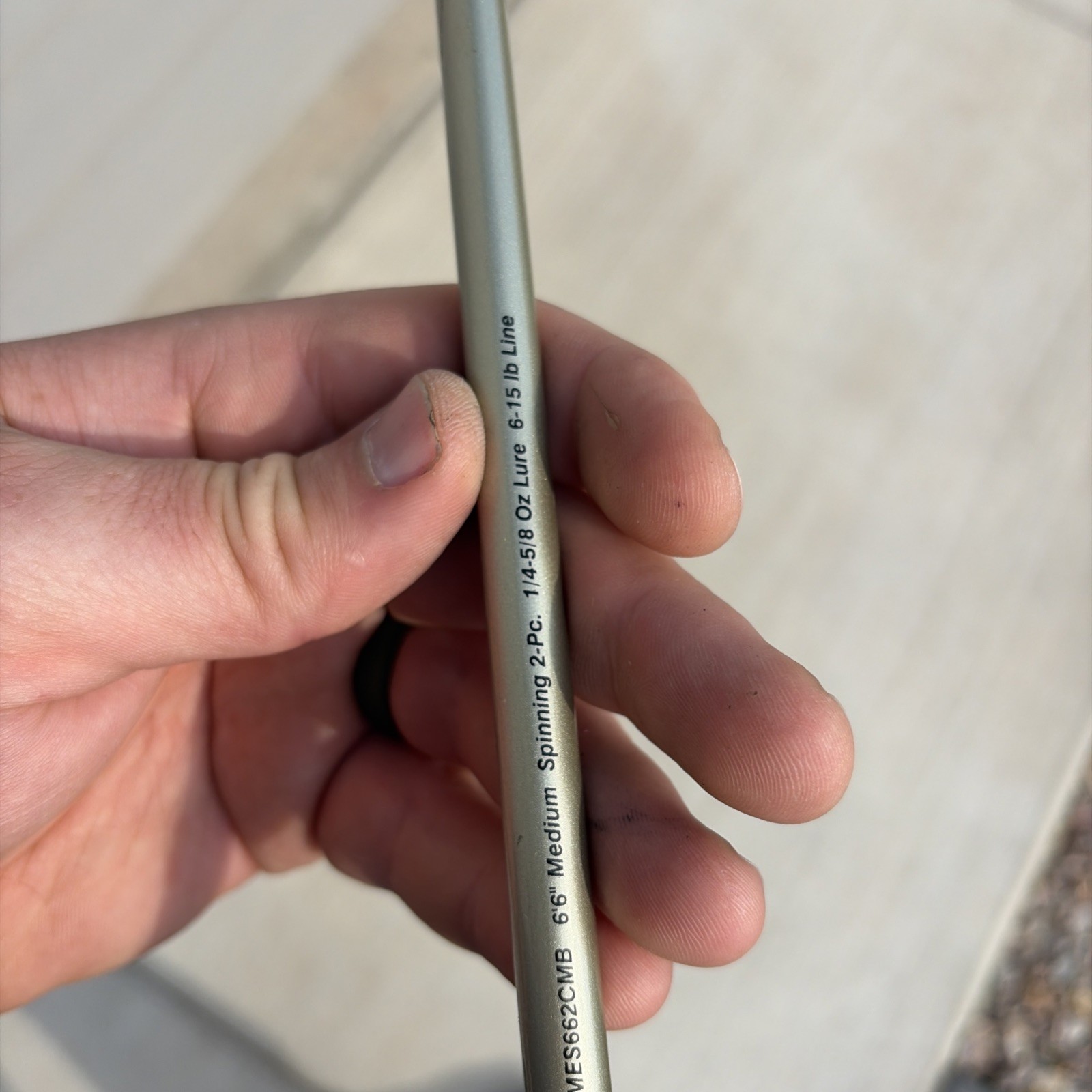 Mitchell Esprit MES662CMB 6′ 6” Med 2 Pc 6-15 lb Line Spinning Rod