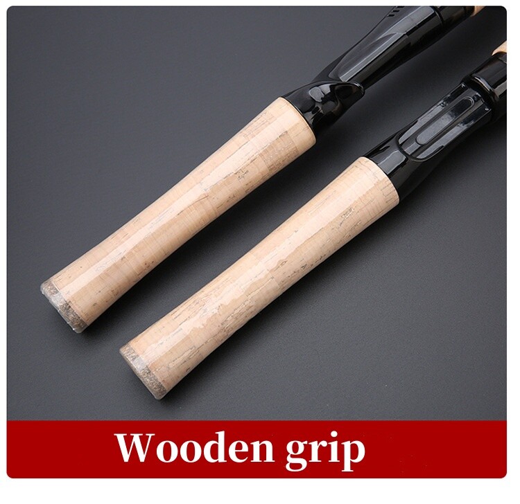 Fishing Rod Carbon Fiber Spinning/Casting Fishing Pole 1.68m/1.8m Bait Trout Rod