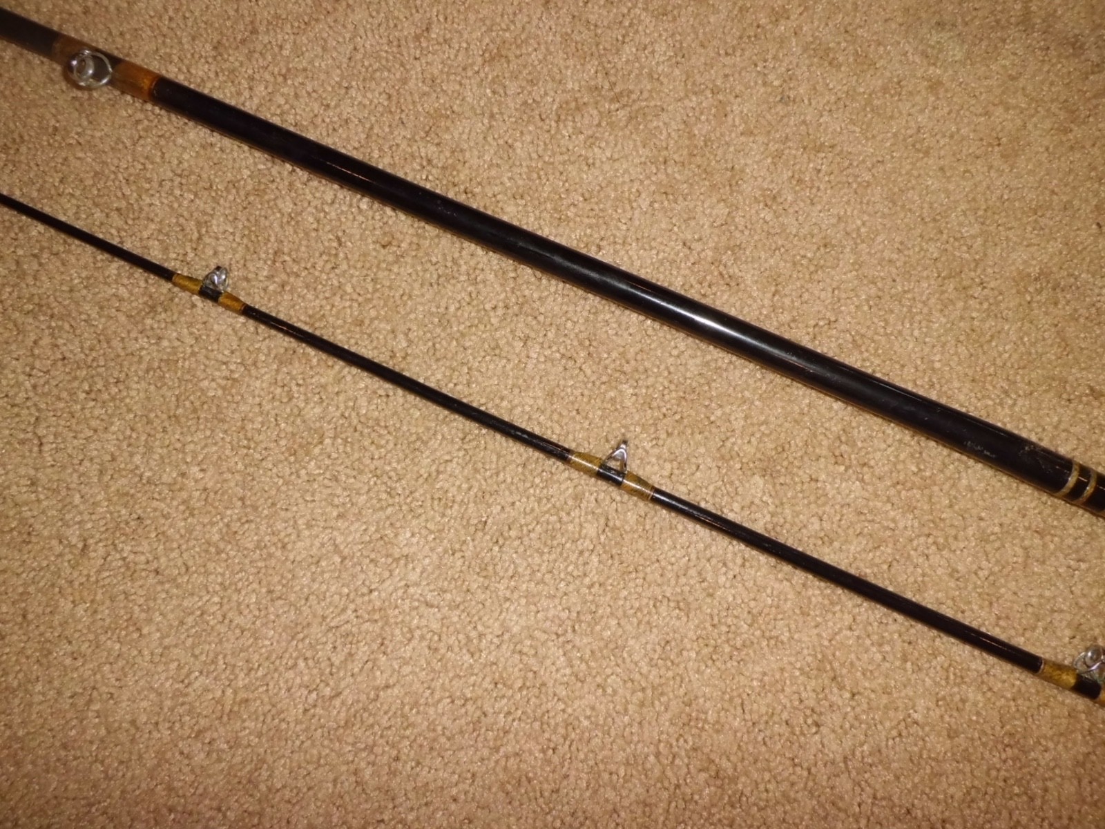 Vintage HARNELL Mooching Casting 8’6″ Rod made in USA- 20 lb