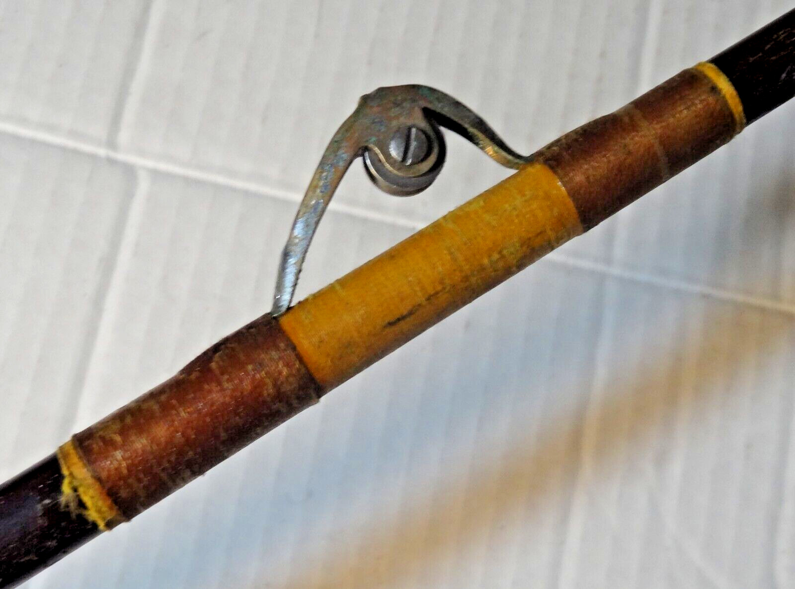 IGFA 80 Fishing Rod Only Vtg. HI Horrocks Ibbotson Power Glass Roller Guides