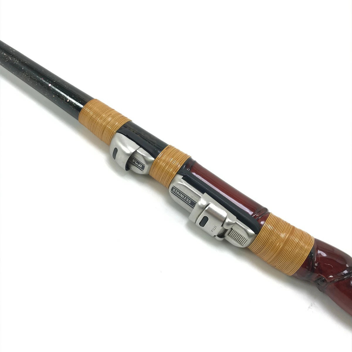 Yukan Rod Chinu Fishing Rod A Rank, 14ft (168in/4.3m), Used, with Wooden Case