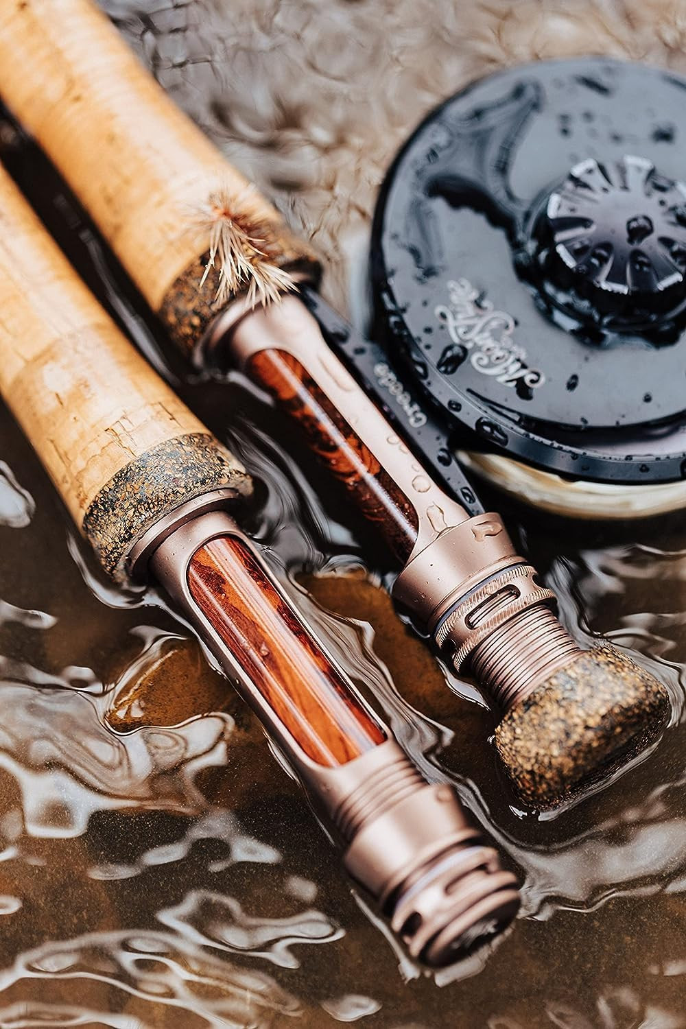 Moonshine Rod Company Fast Action Fly Fishing Rod – Carbon Fiber Graphite Rod wi