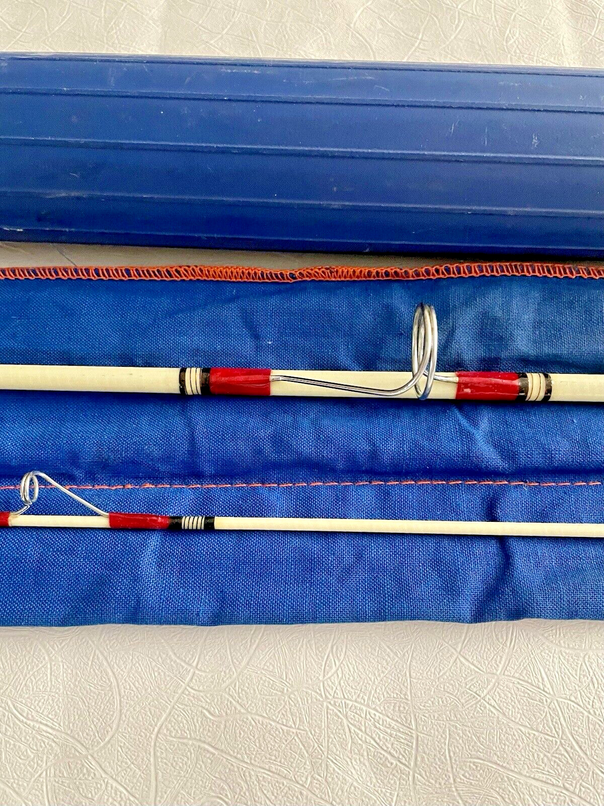 Vintage Shakespeare 1468 FBG (1959) 7ft Spinning Rod with Sock and Case