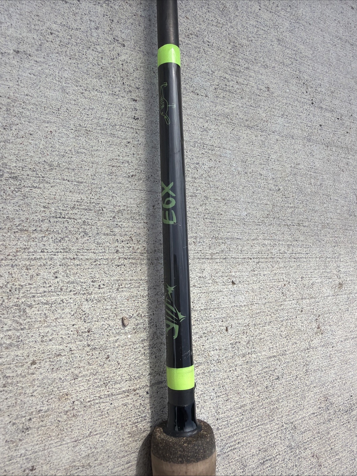 G. Loomis E6X 843C CBR 7’ Mod Fast Fishing Rod Bait Casting