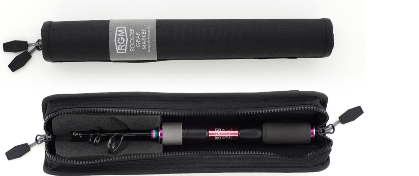 Jackall RGM Spec 2 4.6ft Ultra compact rod Black Orange