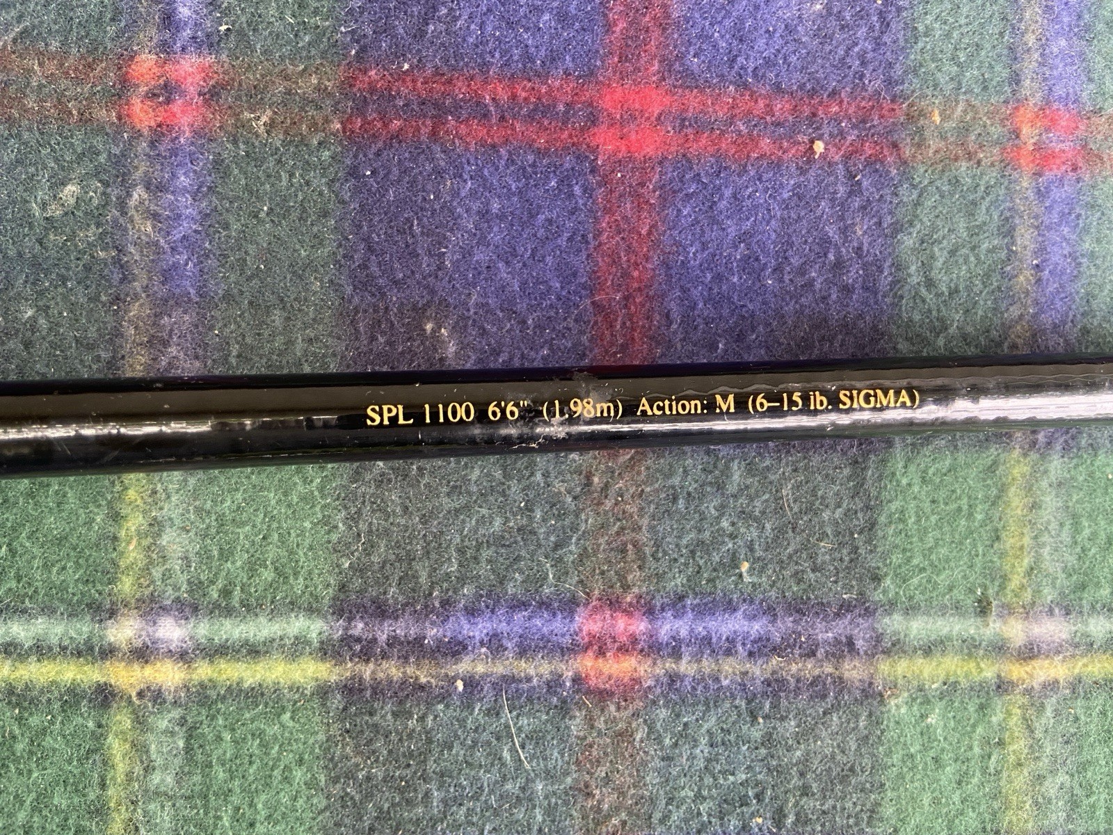PAIR OF SHAKESPEARE UGLY STIK SPL 1100 6’6″ MED. ACTION 2 PIECE SPINNING RODS