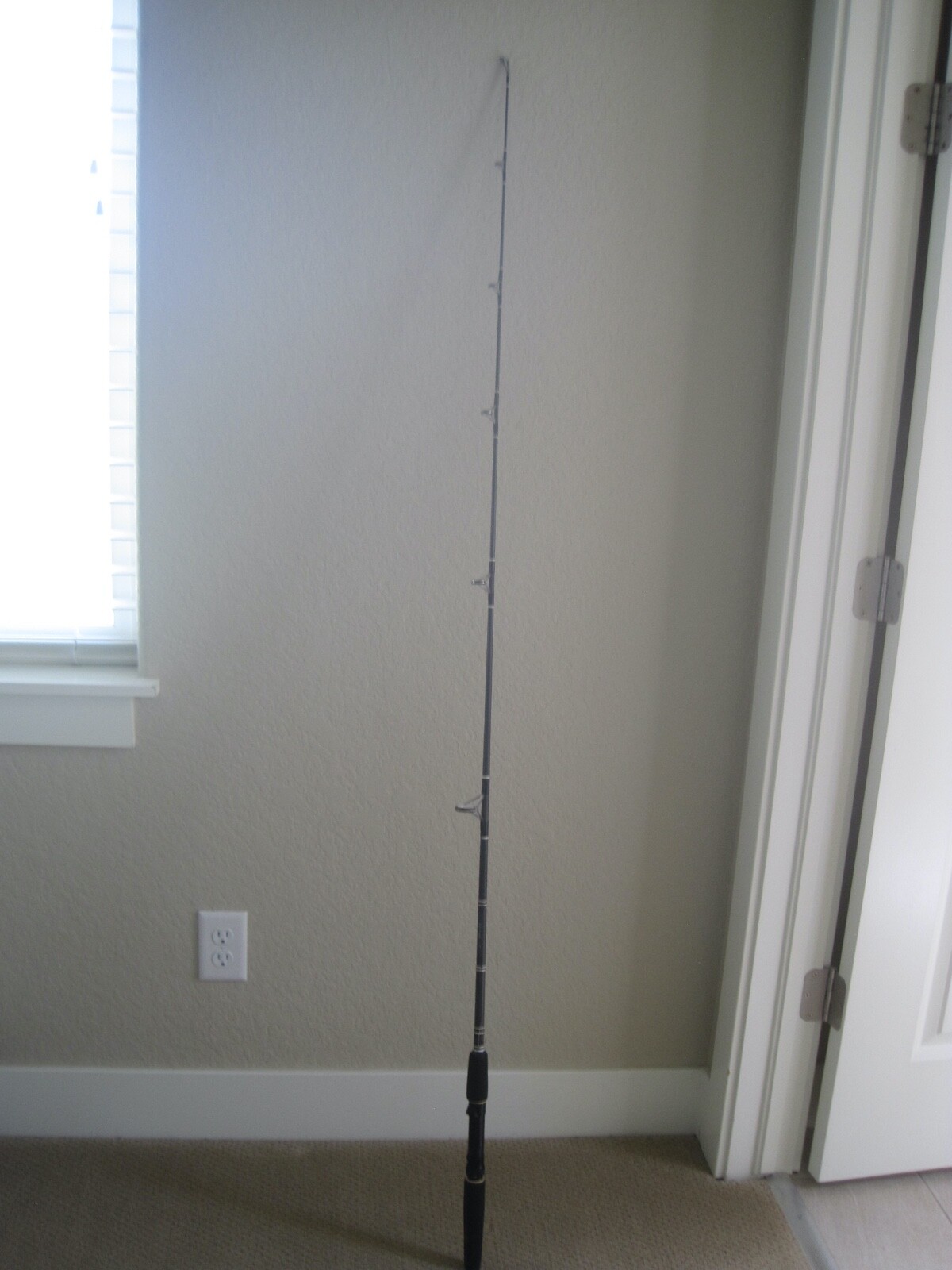 Fishing Rod Gray Foam Handle Name worn off