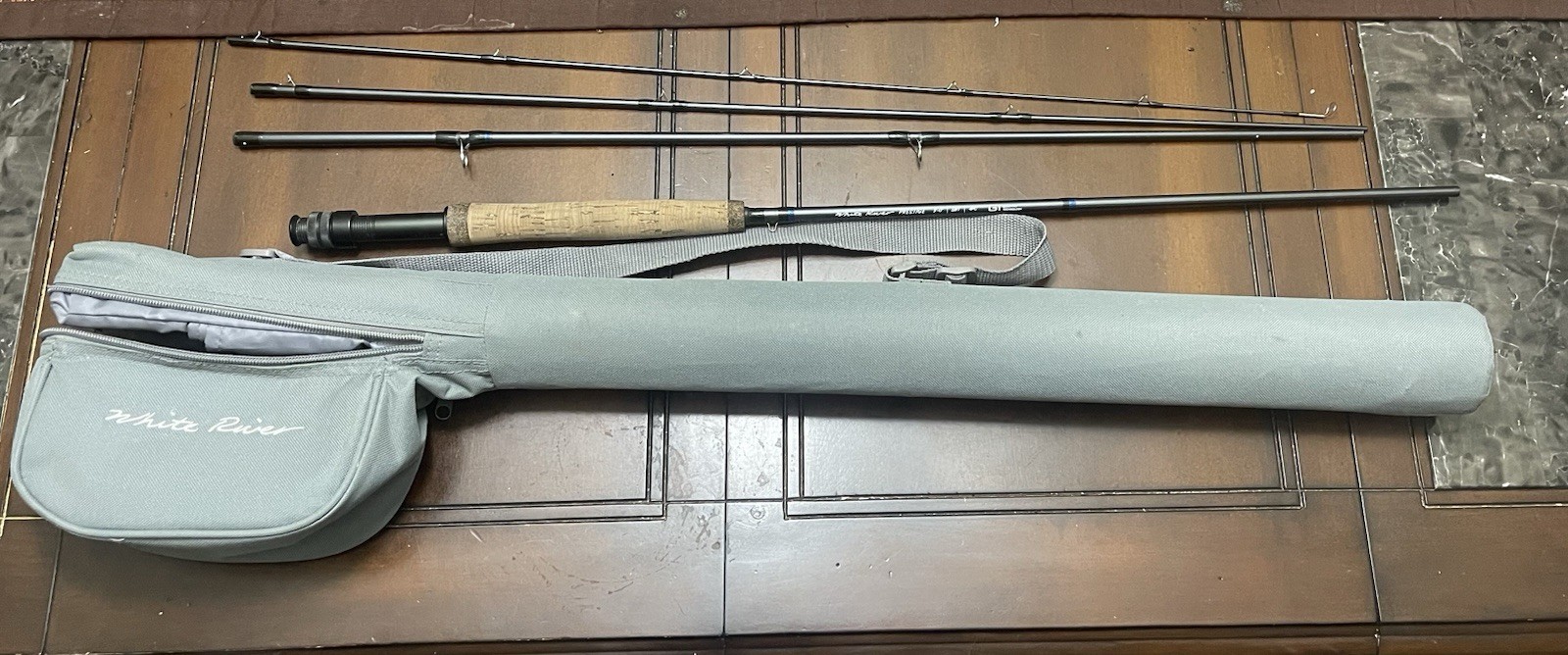 Cabela’s White River Prestige 9′ Fly Fishing Rod ONLY 5wt 4pc With Case