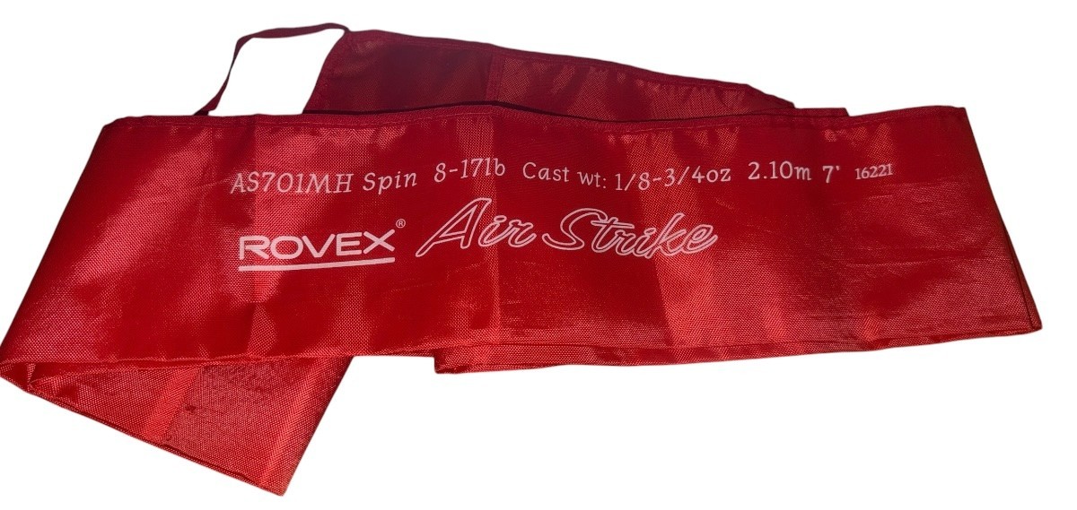 Rovex Air Strike Fishing Rod Red Sock / Sleeve