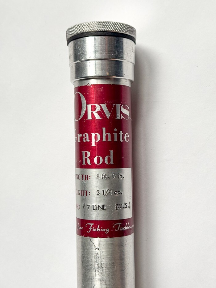 Orvis Western Fly Rod 8′ 9″ 3 1/4 oz #7 Line.