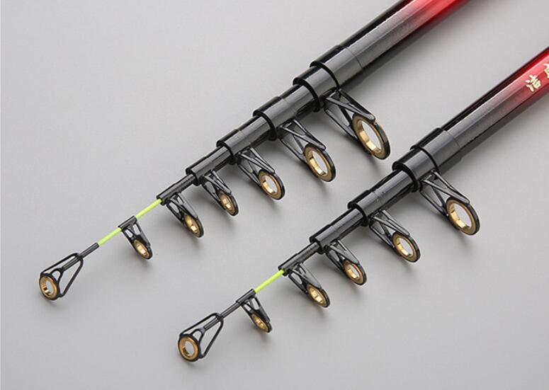 Portable Spinning Fishing Rod Travel Sea Pole Fishing Rods 2.1M-3.6M Saltwater