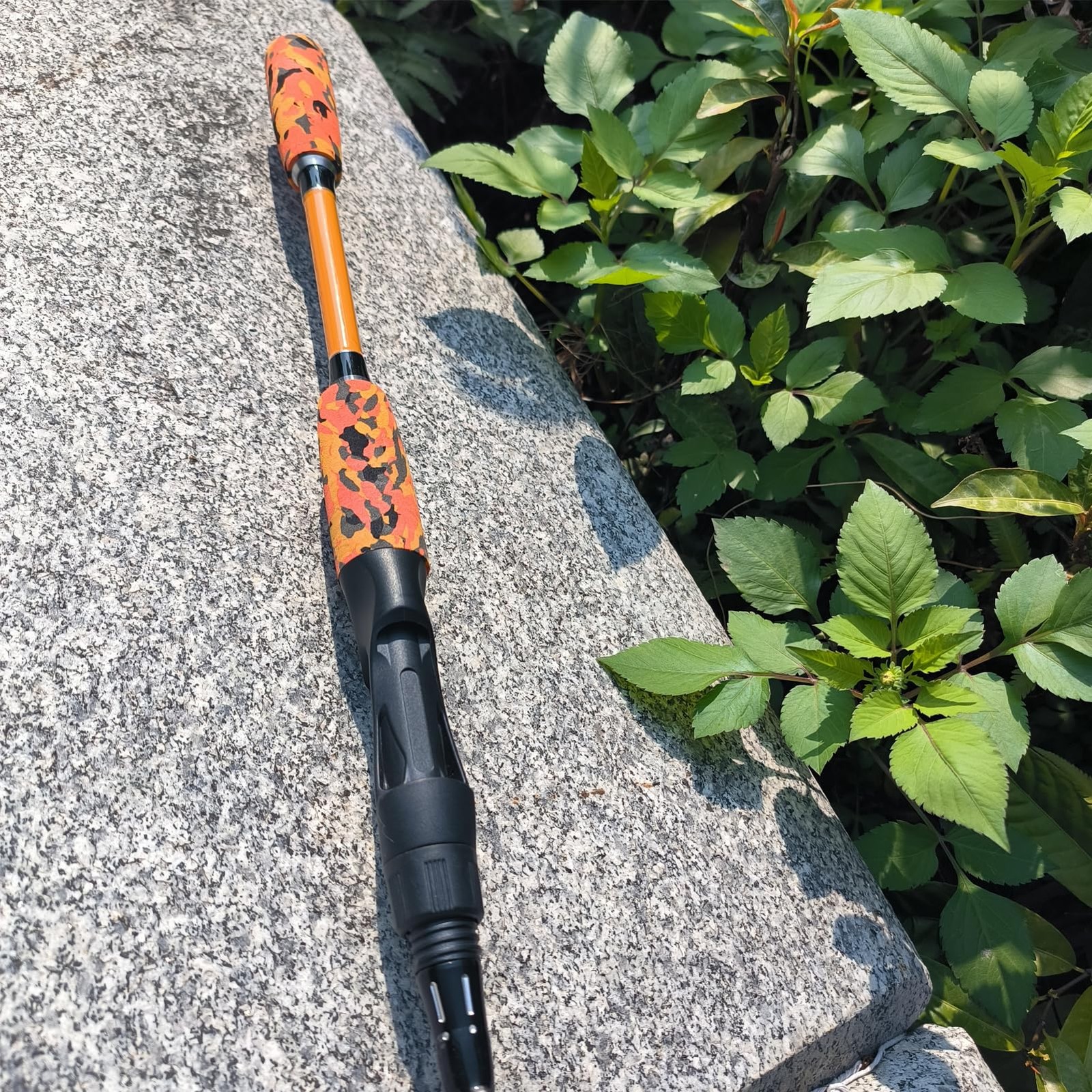 EVA Handle Fishing Rod,IM7 Graphite 2-Piece Blank Rod, Fuji Anti Entanglement